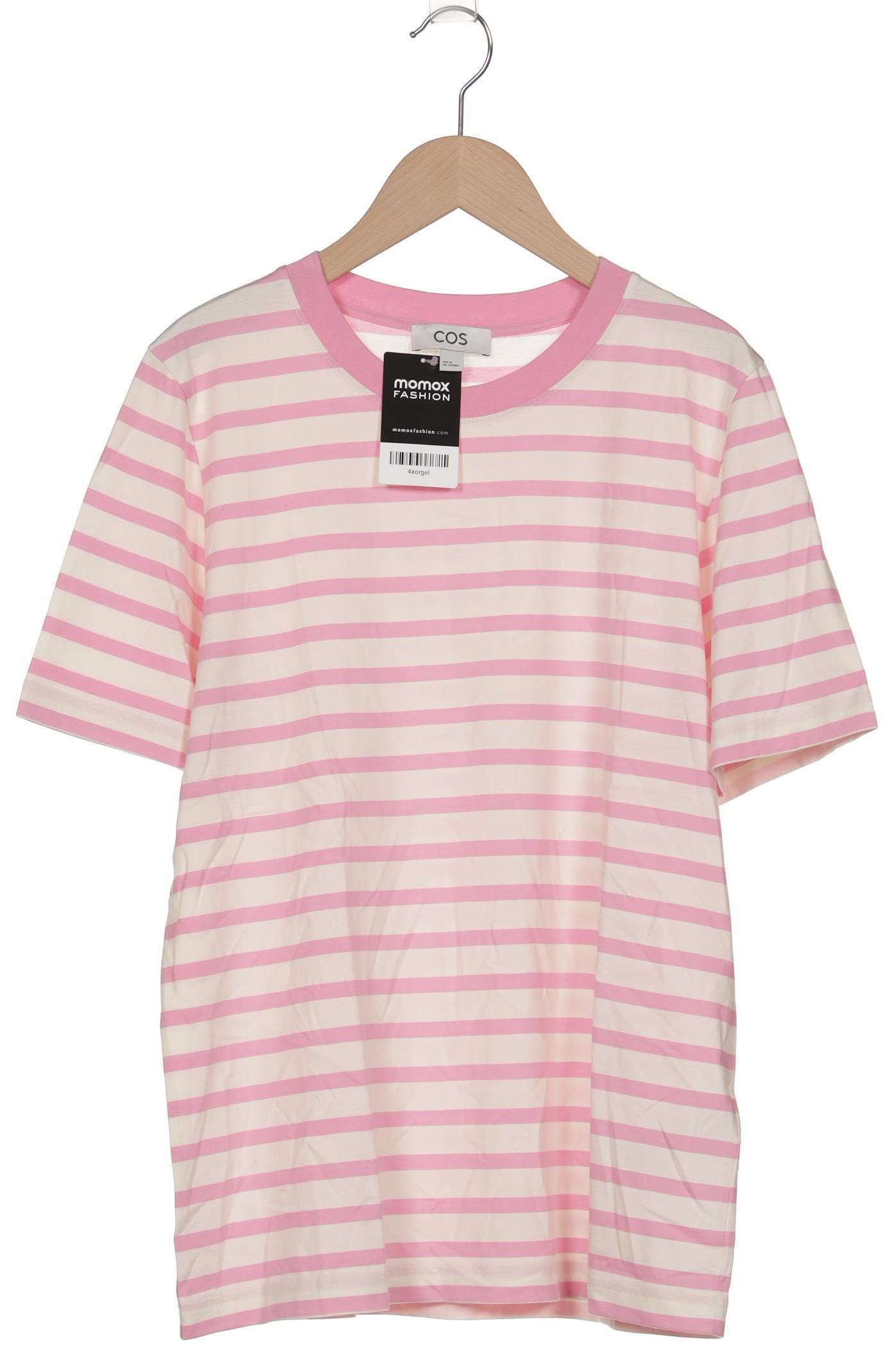 

COS Damen T-Shirt, cremeweiß