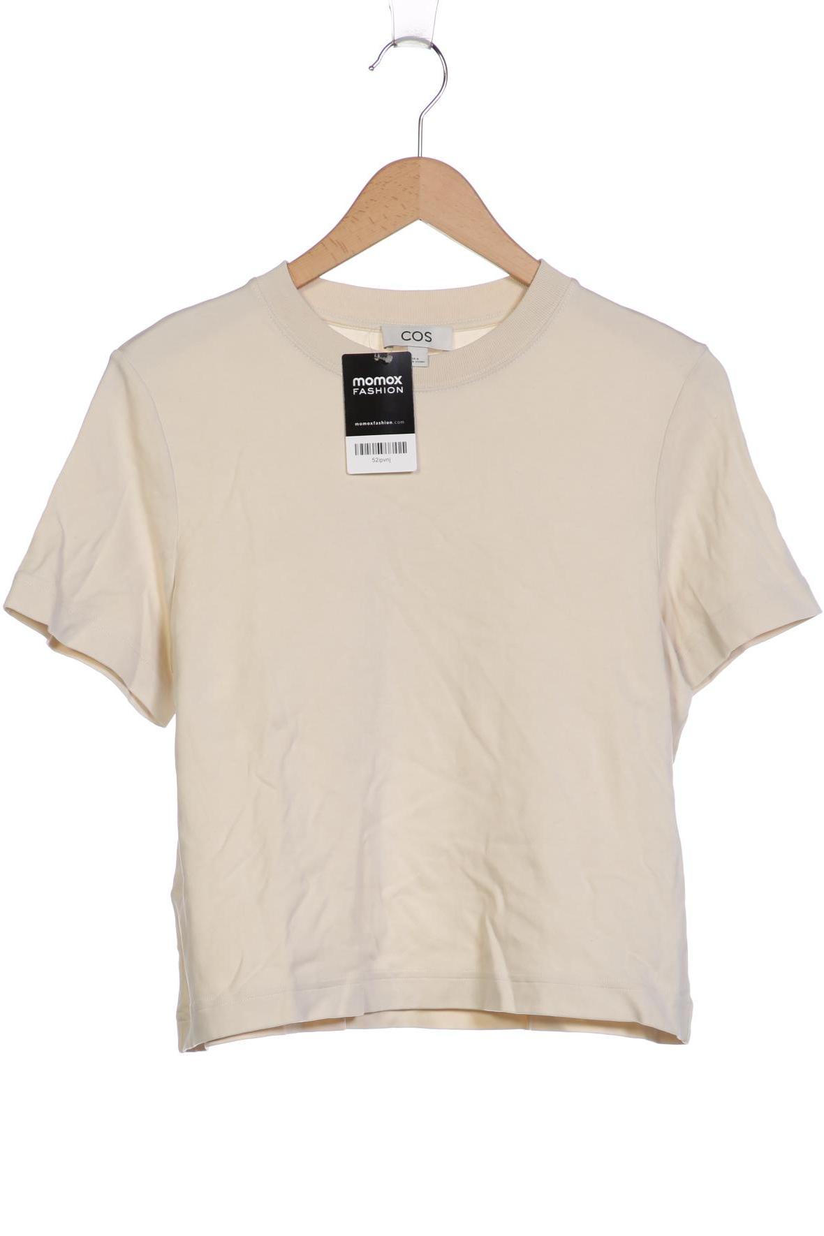 

COS Damen T-Shirt, cremeweiß, Gr. 38