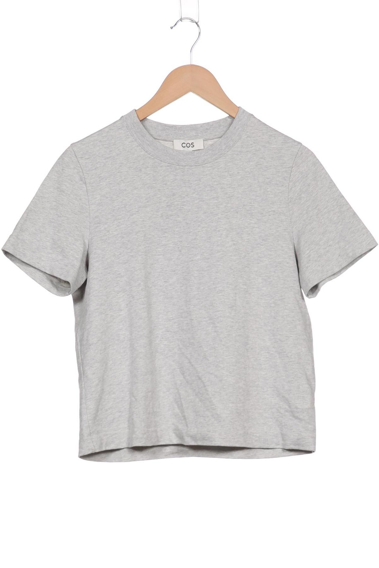 

COS Damen T-Shirt, grau, Gr. 38