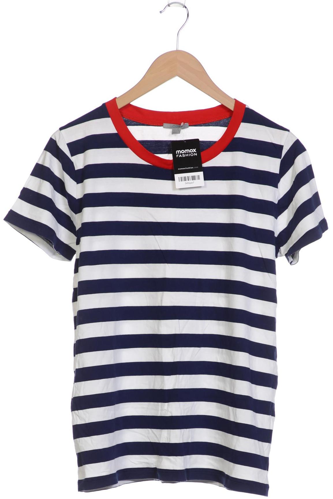 

COS Damen T-Shirt, marineblau, Gr. 42