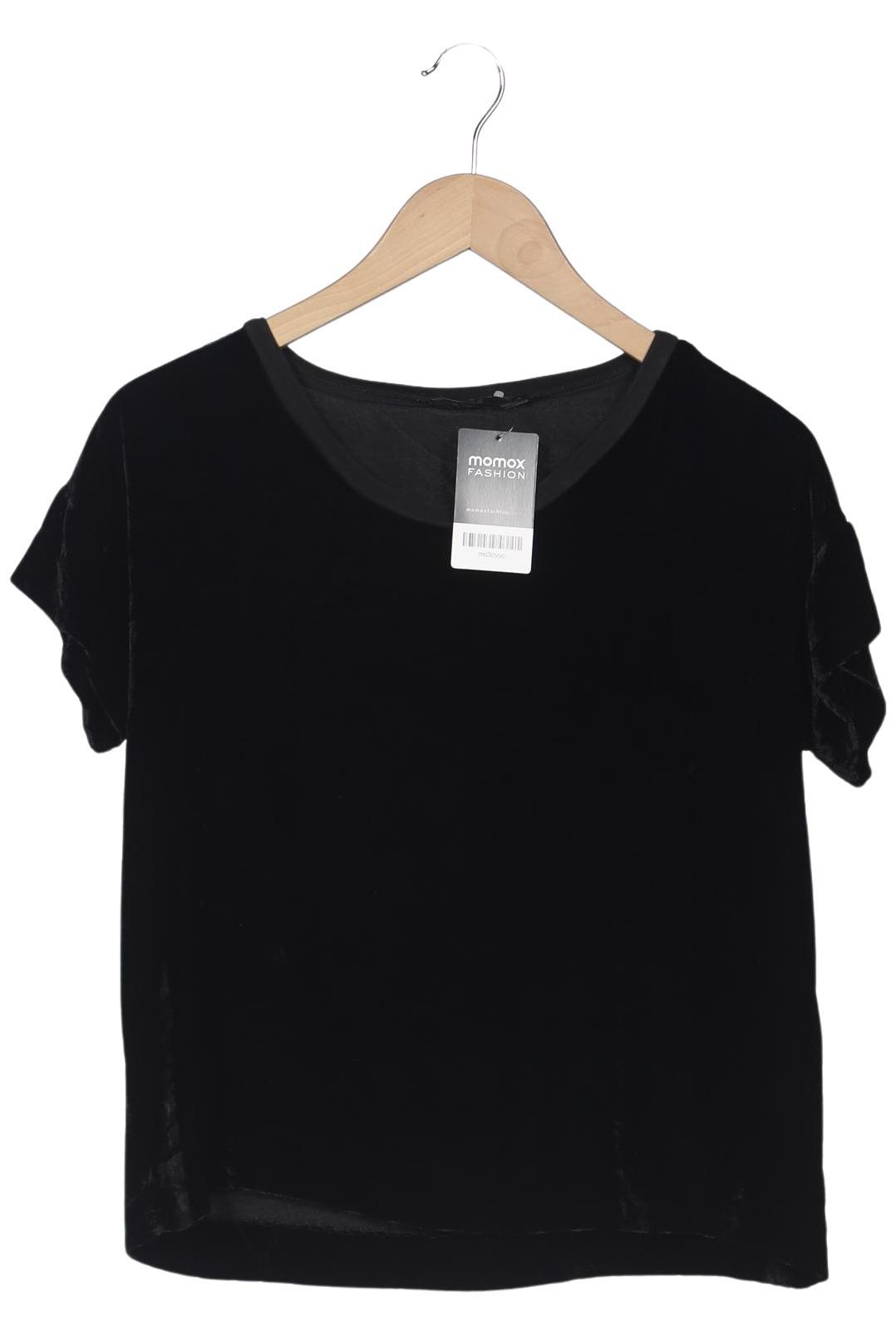 

COS Damen T-Shirt, schwarz, Gr. 36