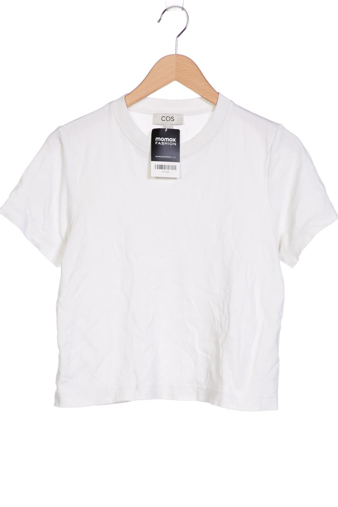 

COS Damen T-Shirt, weiß, Gr. 36