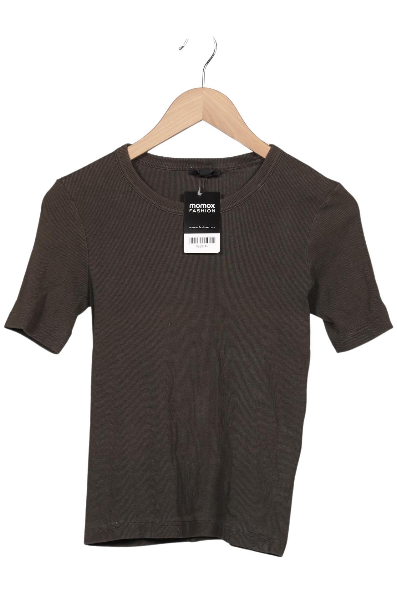 

COS Damen T-Shirt, grün, Gr. 36