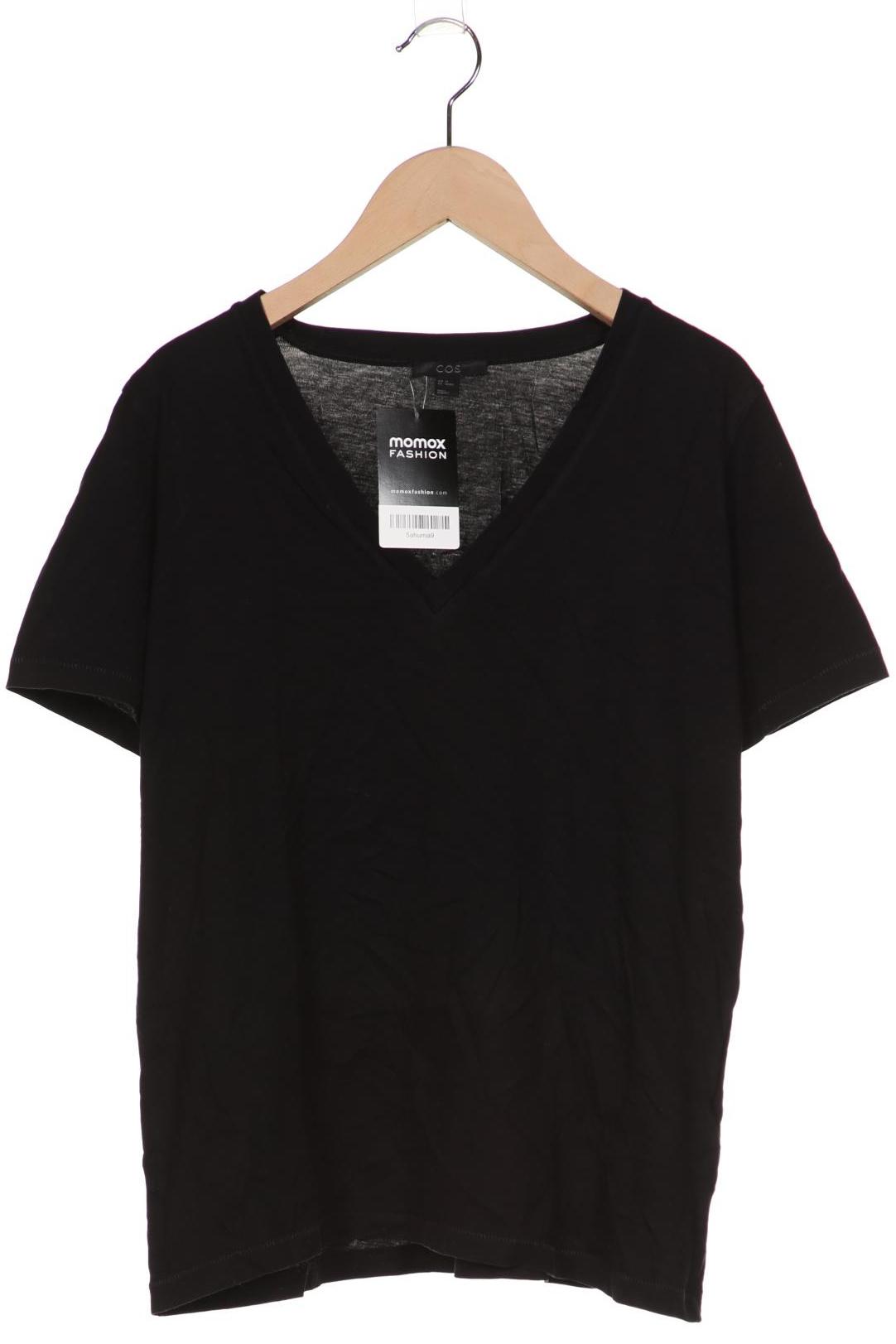 

COS Damen T-Shirt, schwarz