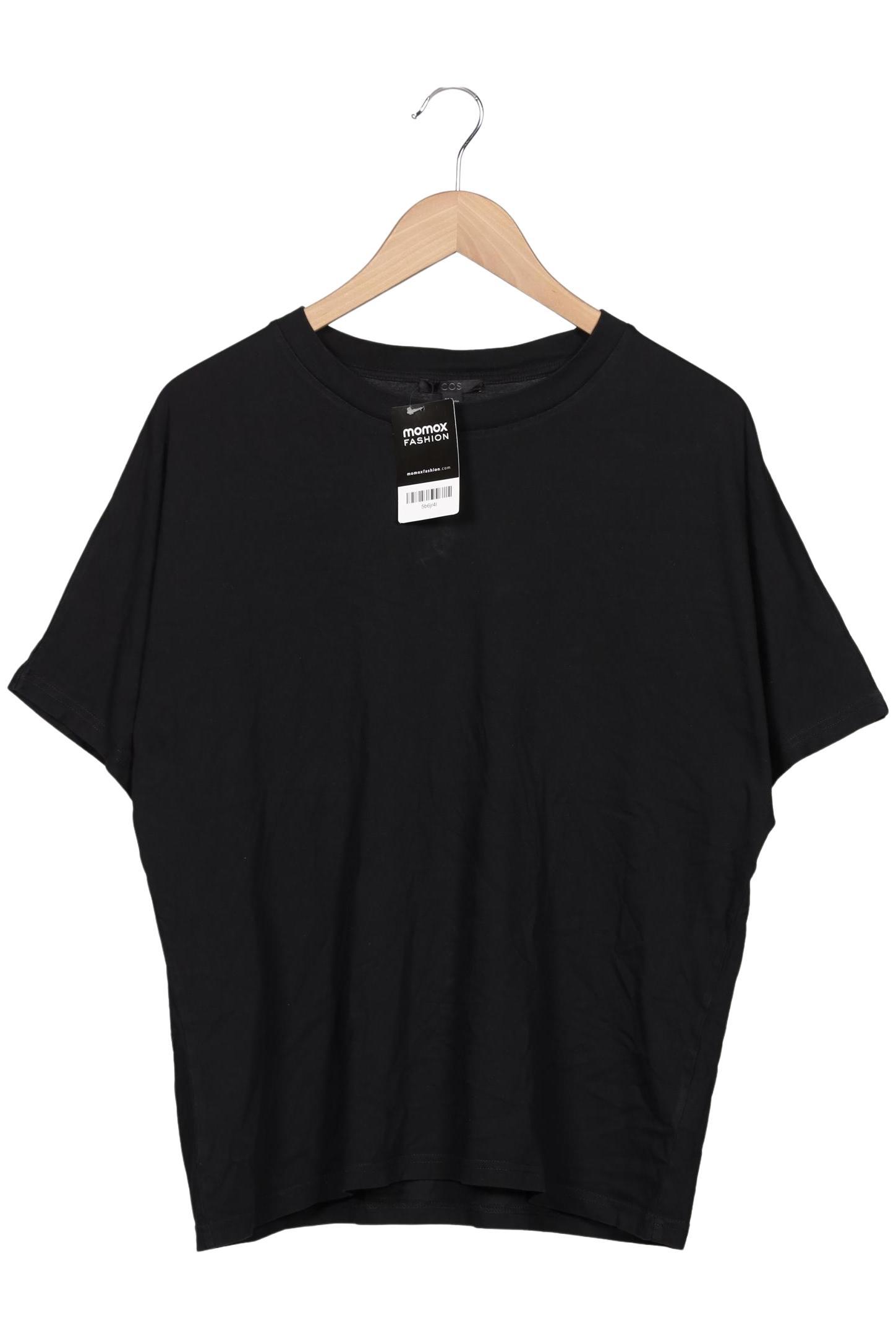 

COS Damen T-Shirt, schwarz, Gr. 38