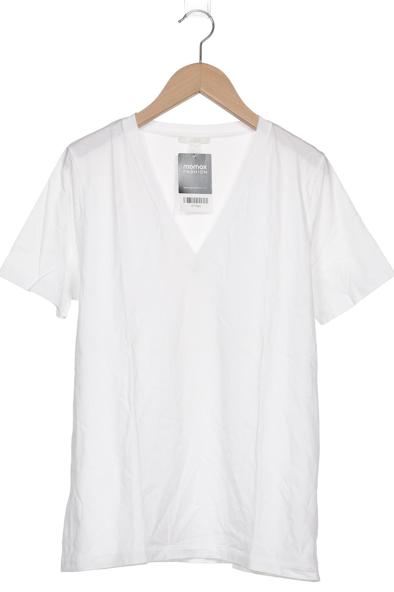

COS Damen T-Shirt, weiß, Gr. 36