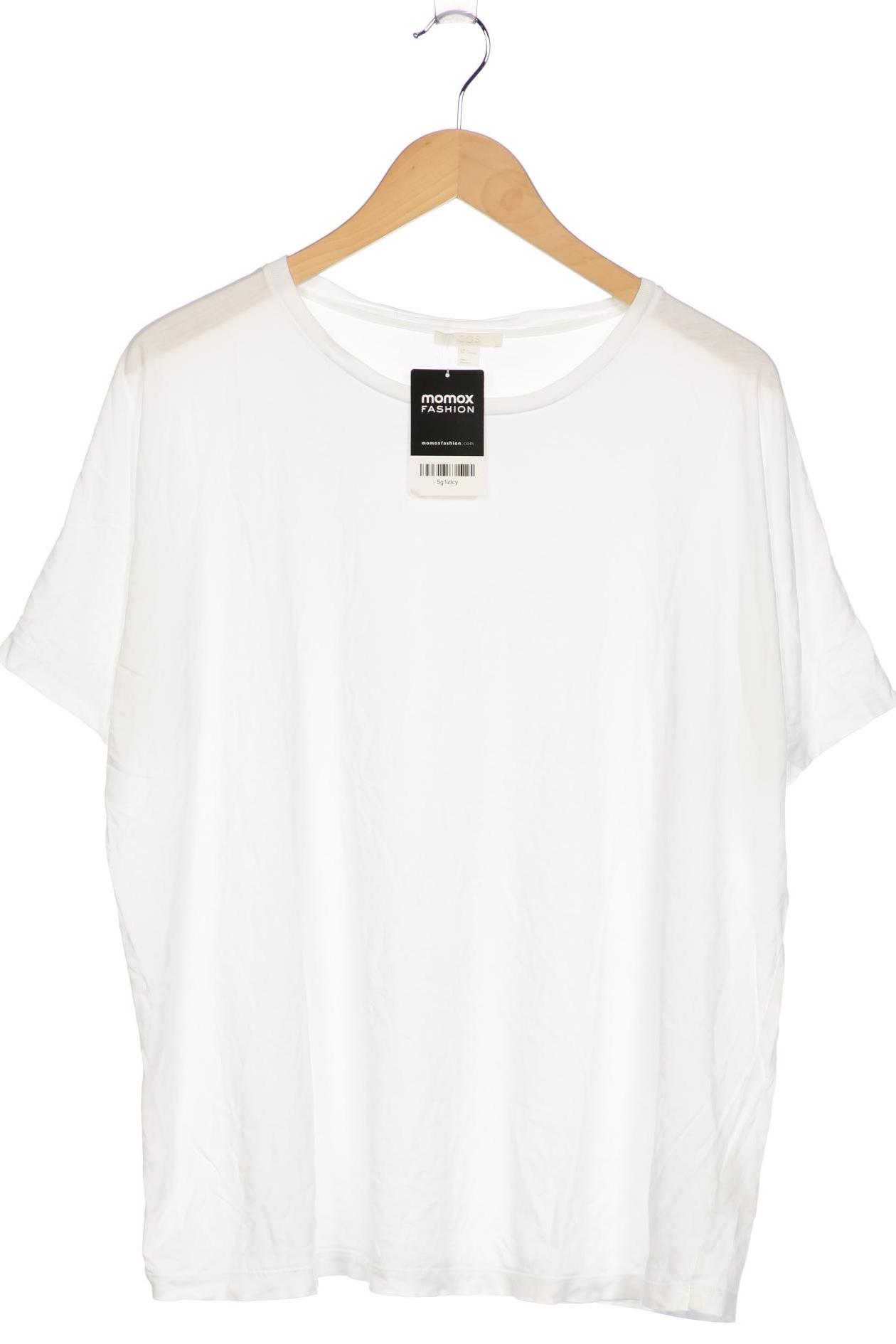 

COS Damen T-Shirt, weiß, Gr. 42