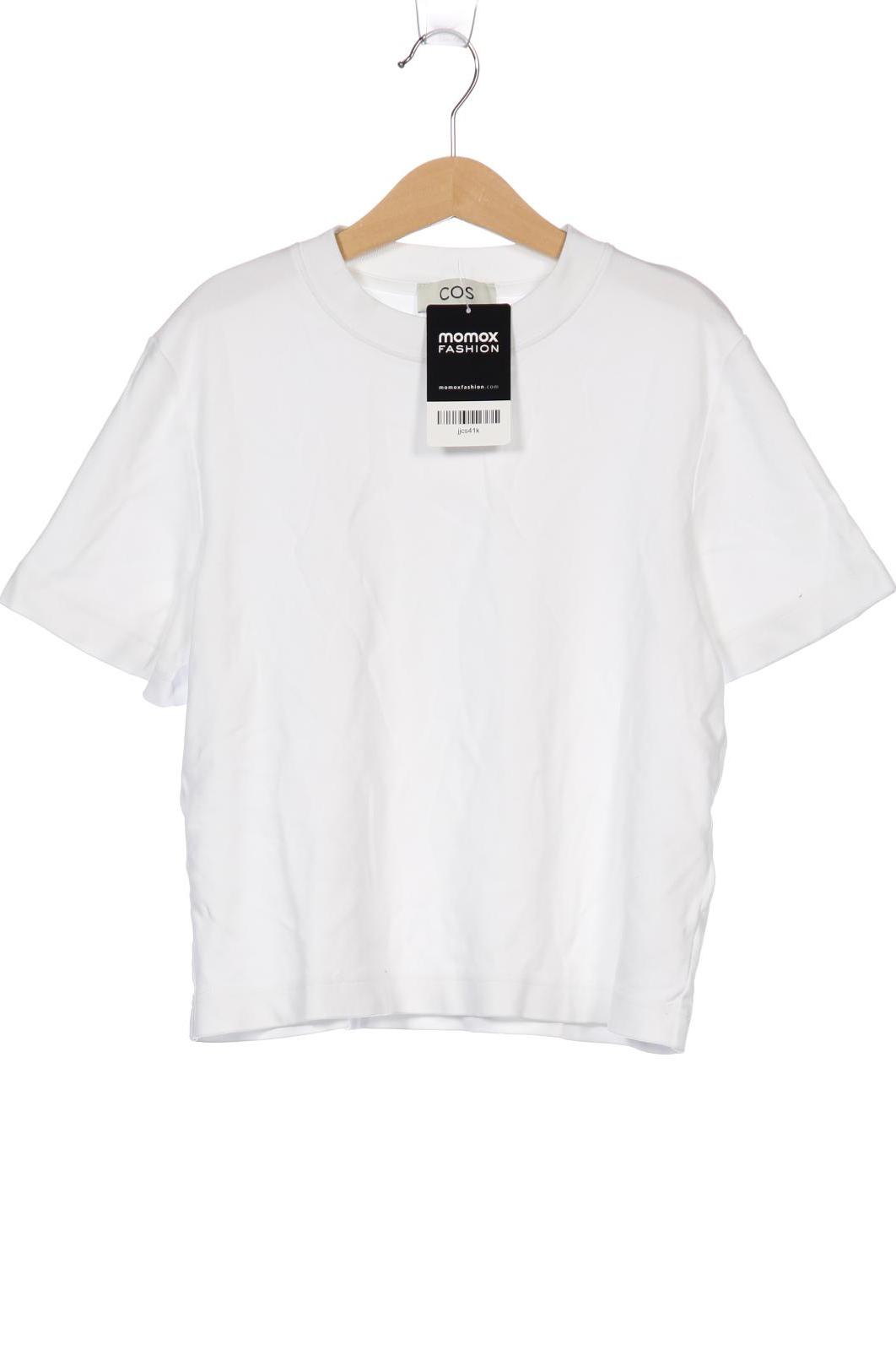 

COS Damen T-Shirt, weiß, Gr. 34