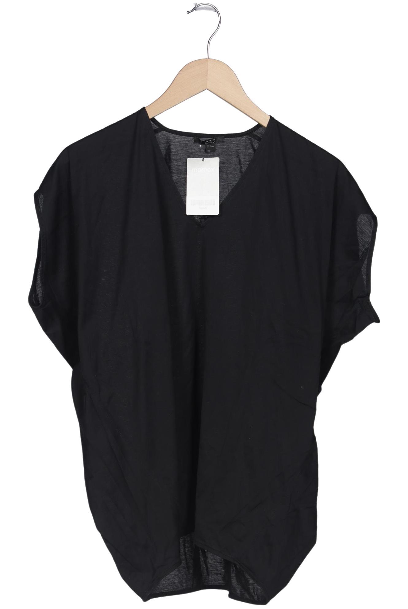 

COS Damen T-Shirt, marineblau, Gr. 36