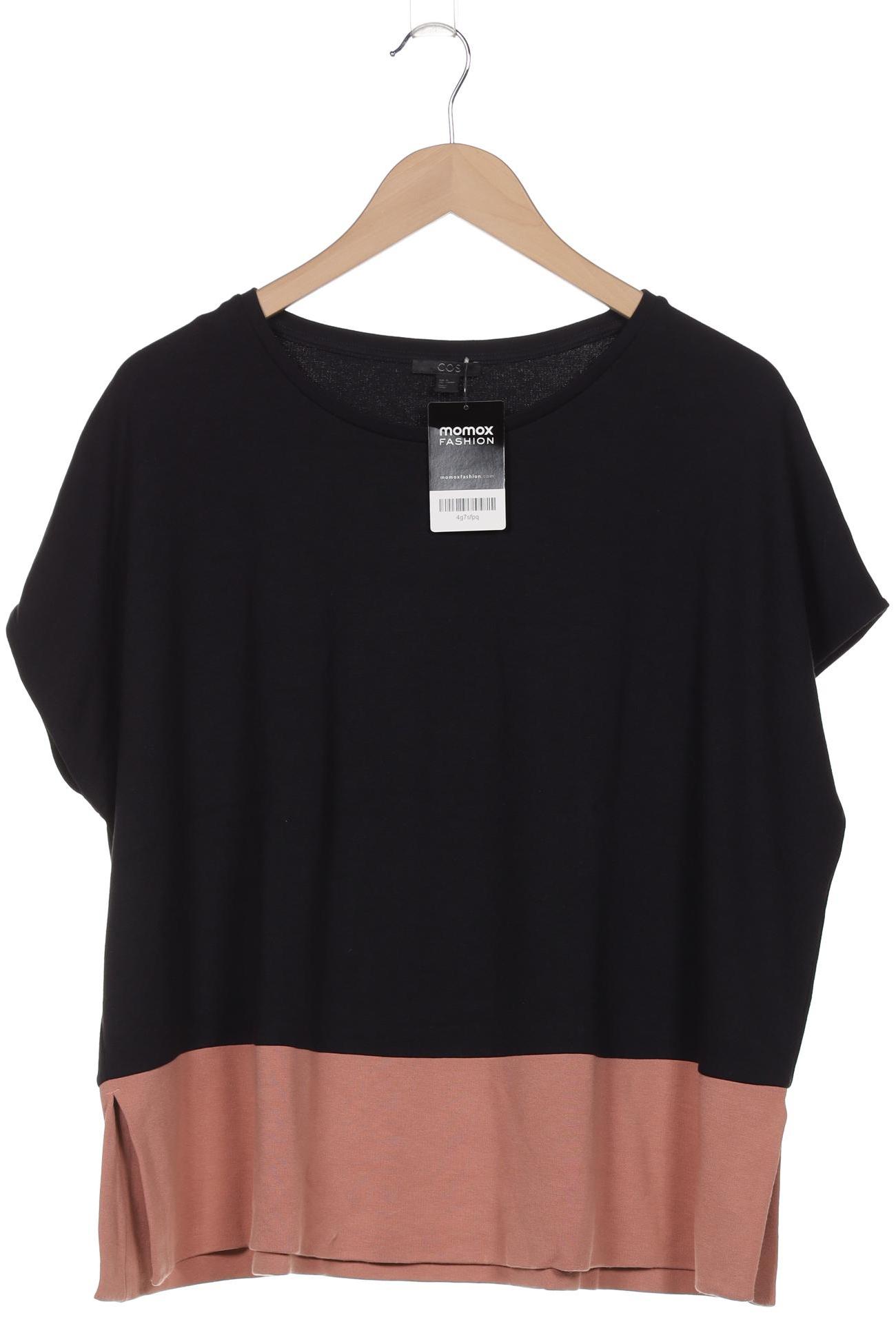 

COS Damen T-Shirt, marineblau, Gr. 38