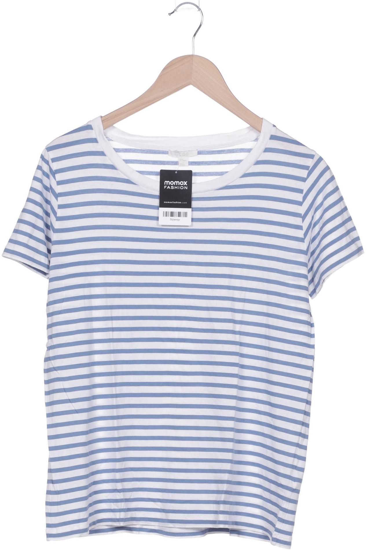 

COS Damen T-Shirt, blau, Gr. 38
