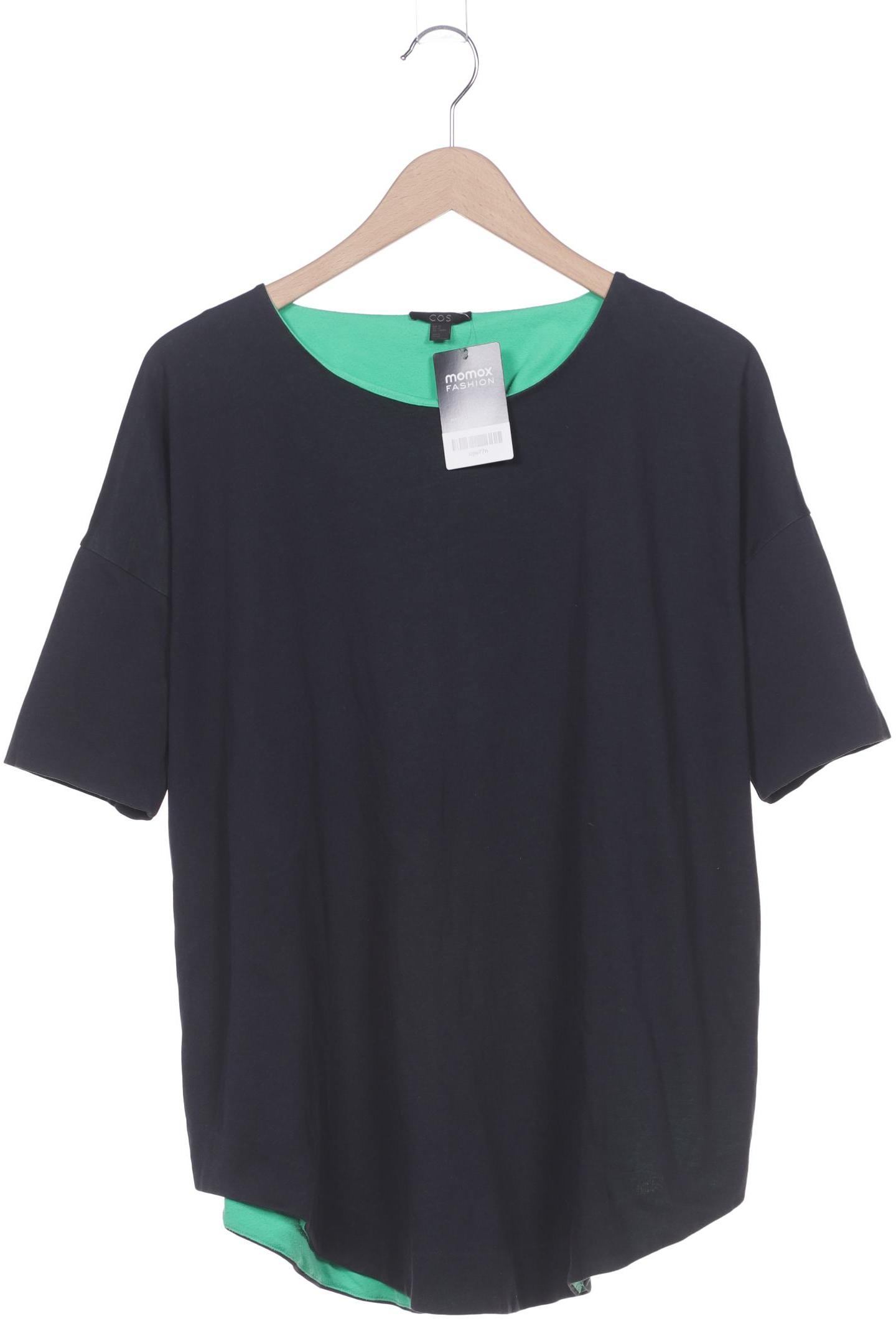 

COS Damen T-Shirt, schwarz, Gr. 38