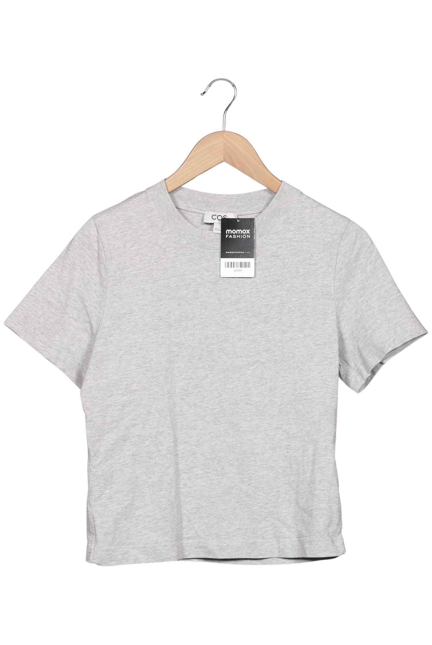 

COS Damen T-Shirt, grau, Gr. 38