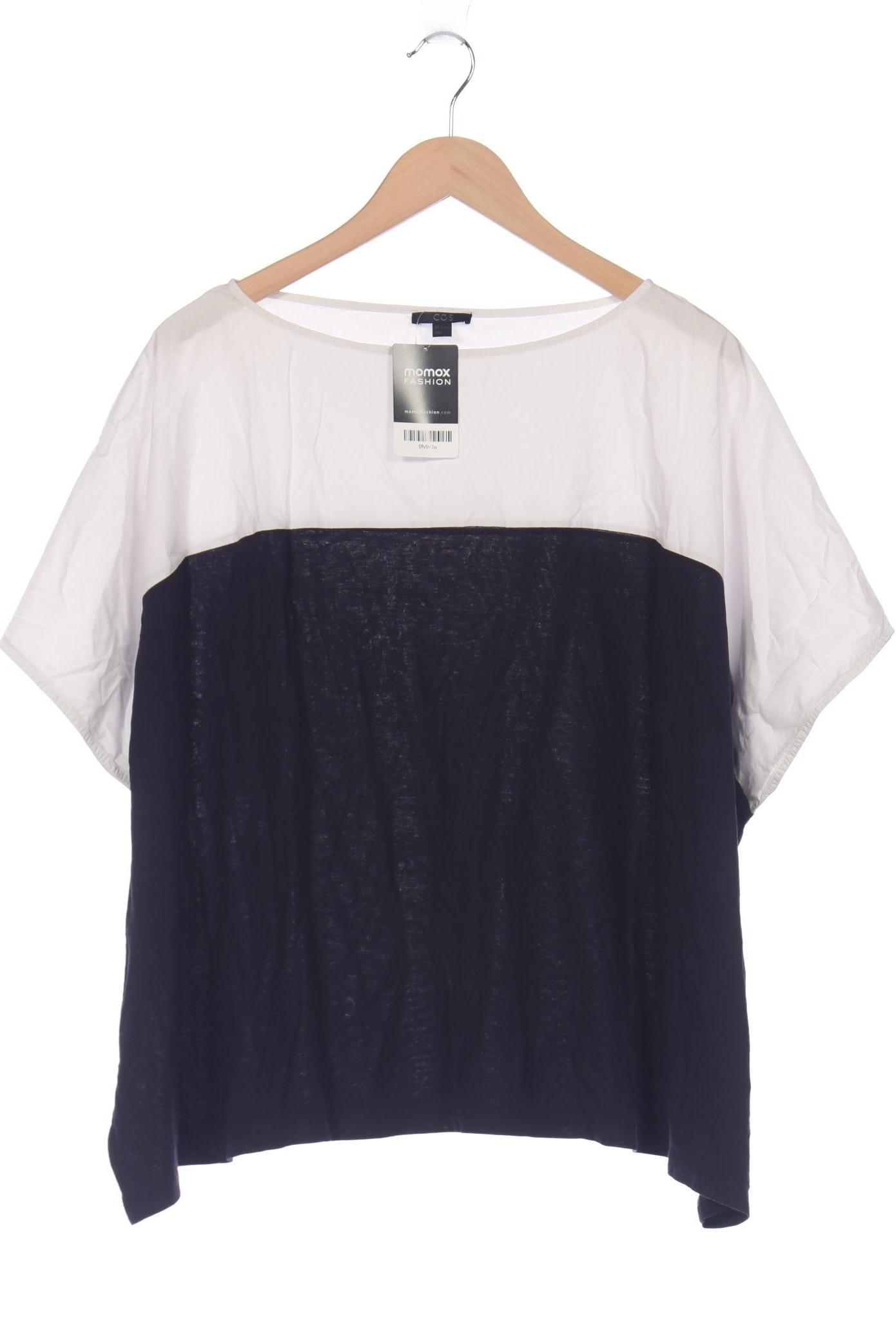 

COS Damen T-Shirt, marineblau, Gr. 42