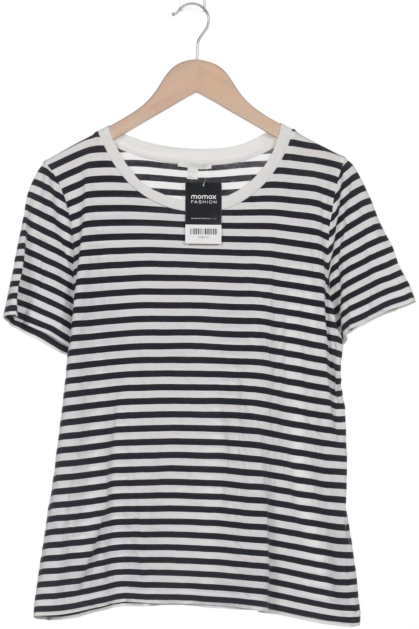 

COS Damen T-Shirt, schwarz, Gr. 38