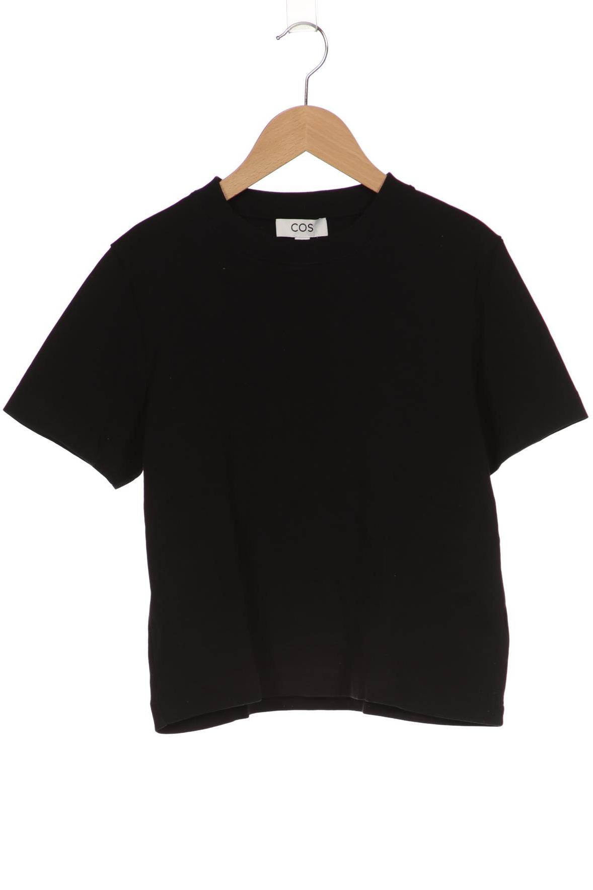 

COS Damen T-Shirt, schwarz