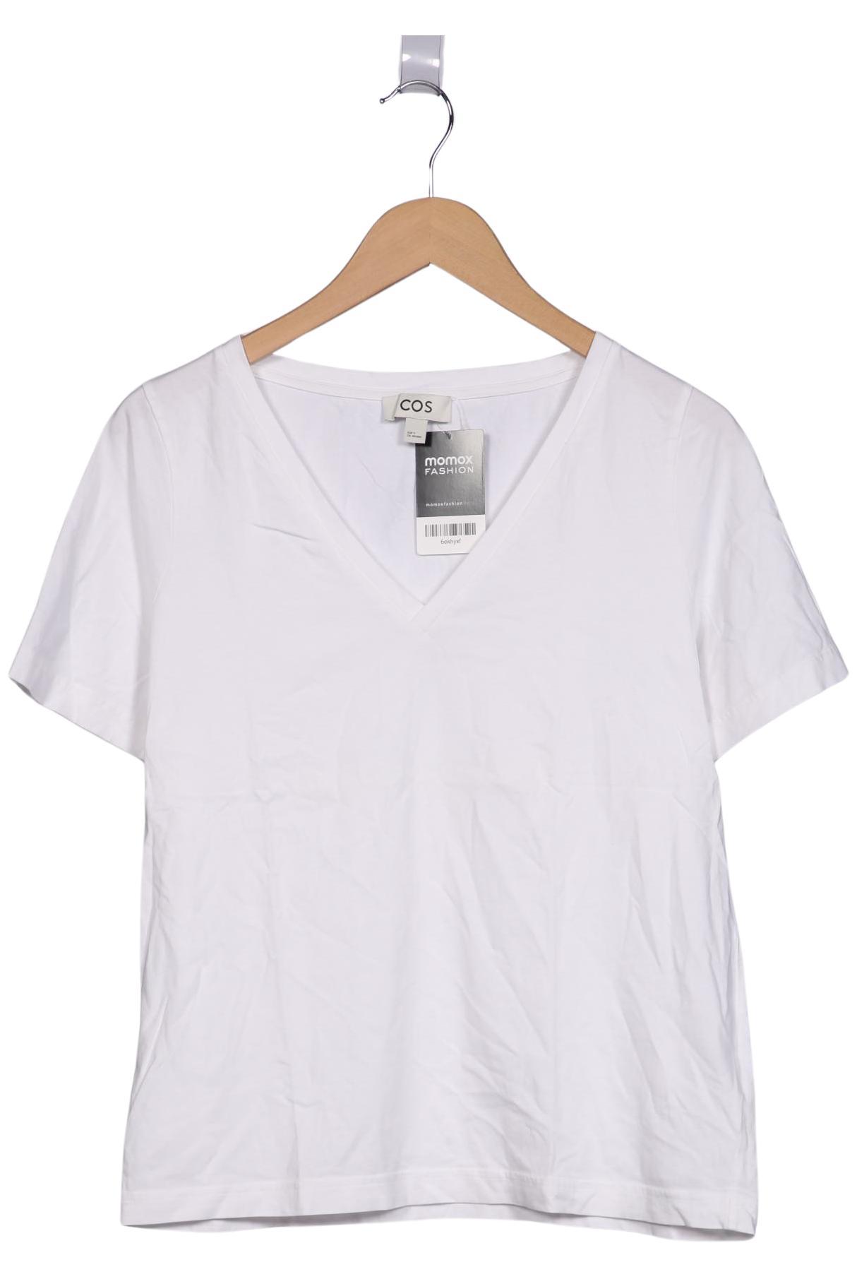 

COS Damen T-Shirt, weiß, Gr. 36