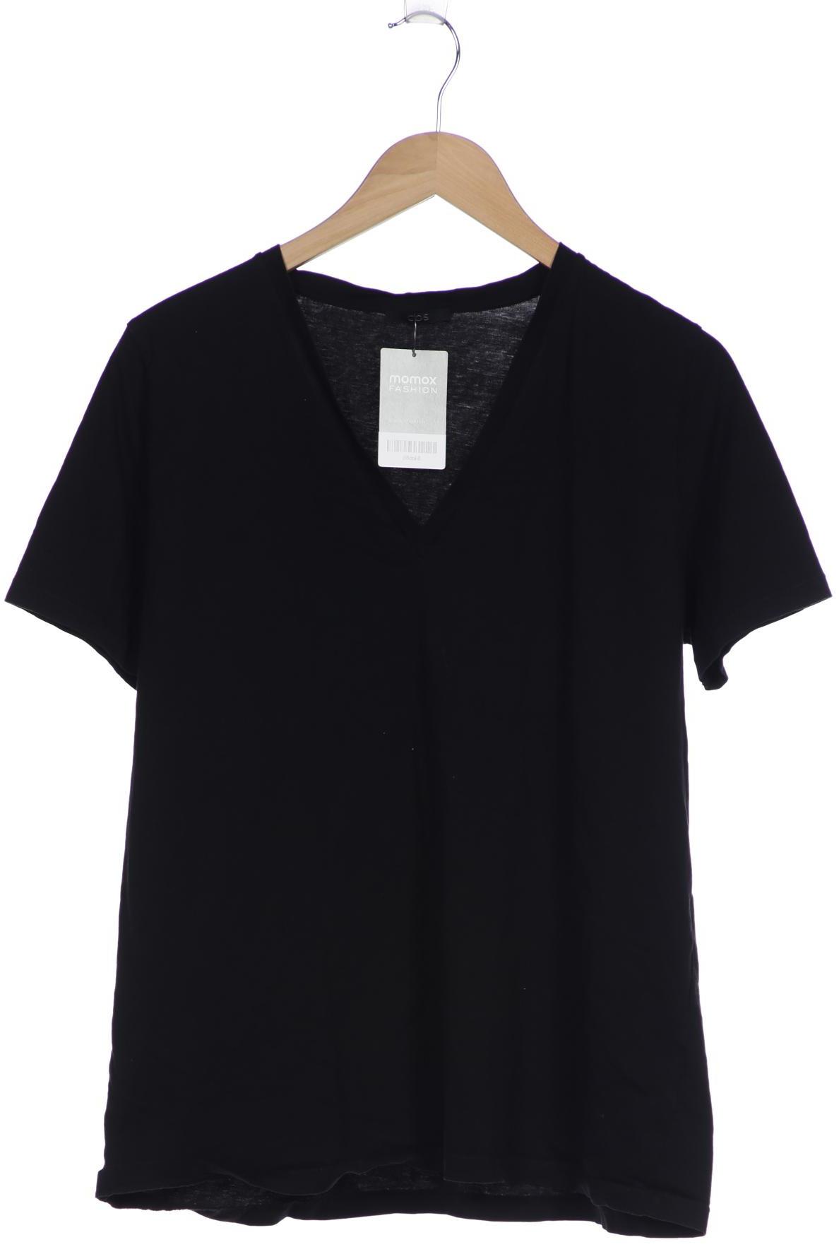 

COS Damen T-Shirt, schwarz, Gr. 42