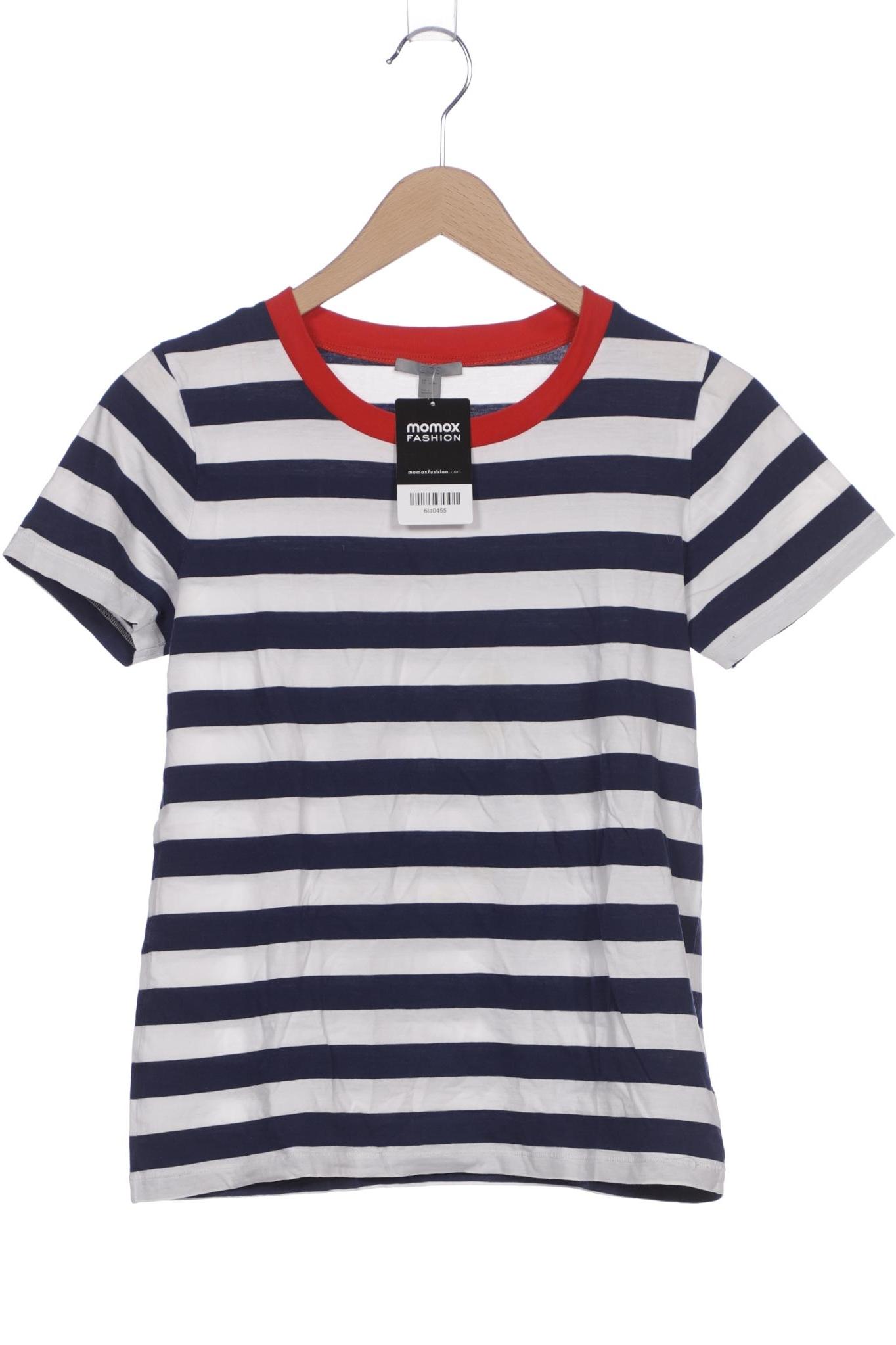 

COS Damen T-Shirt, marineblau, Gr. 36