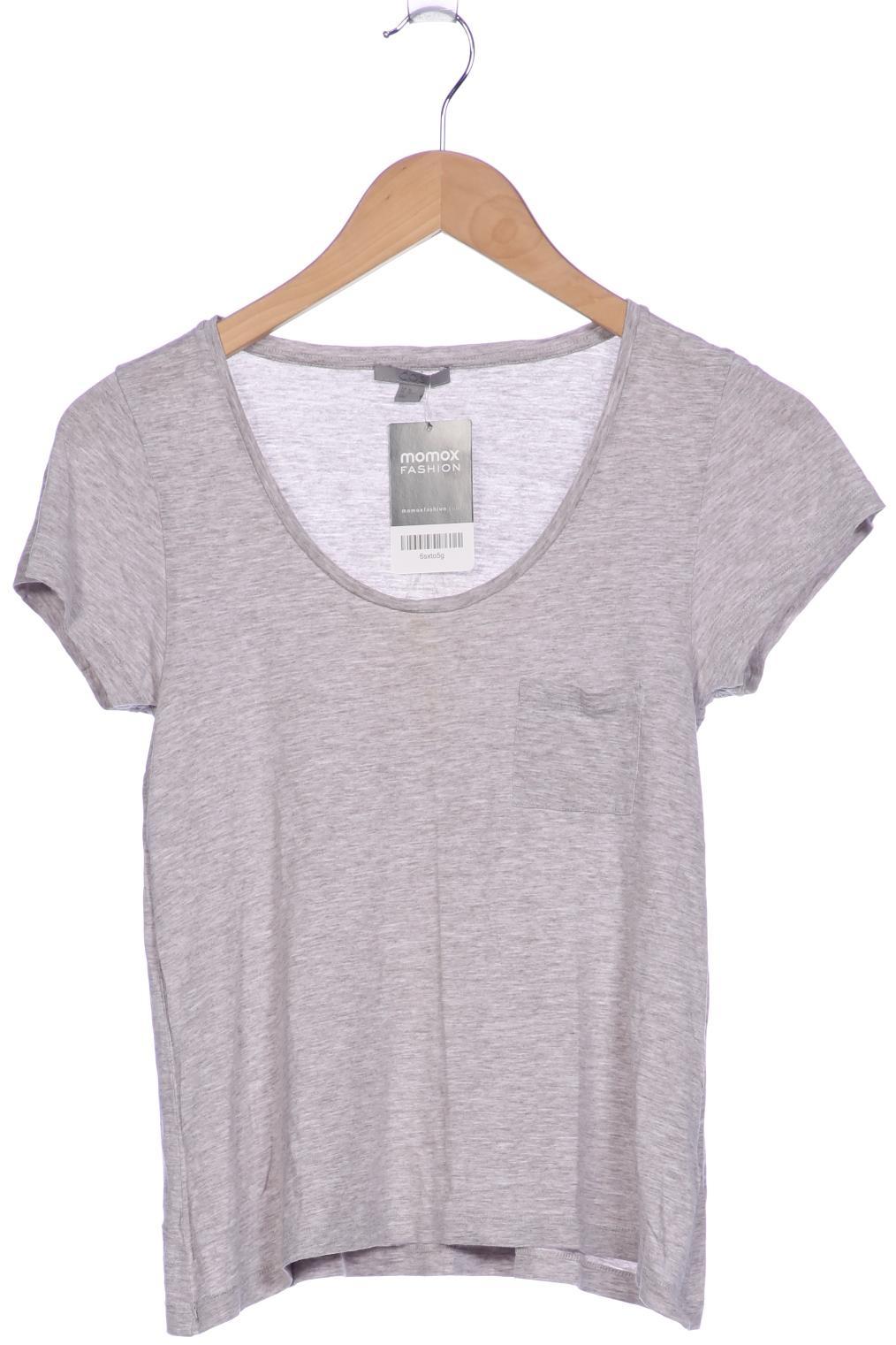

COS Damen T-Shirt, grau, Gr. 34