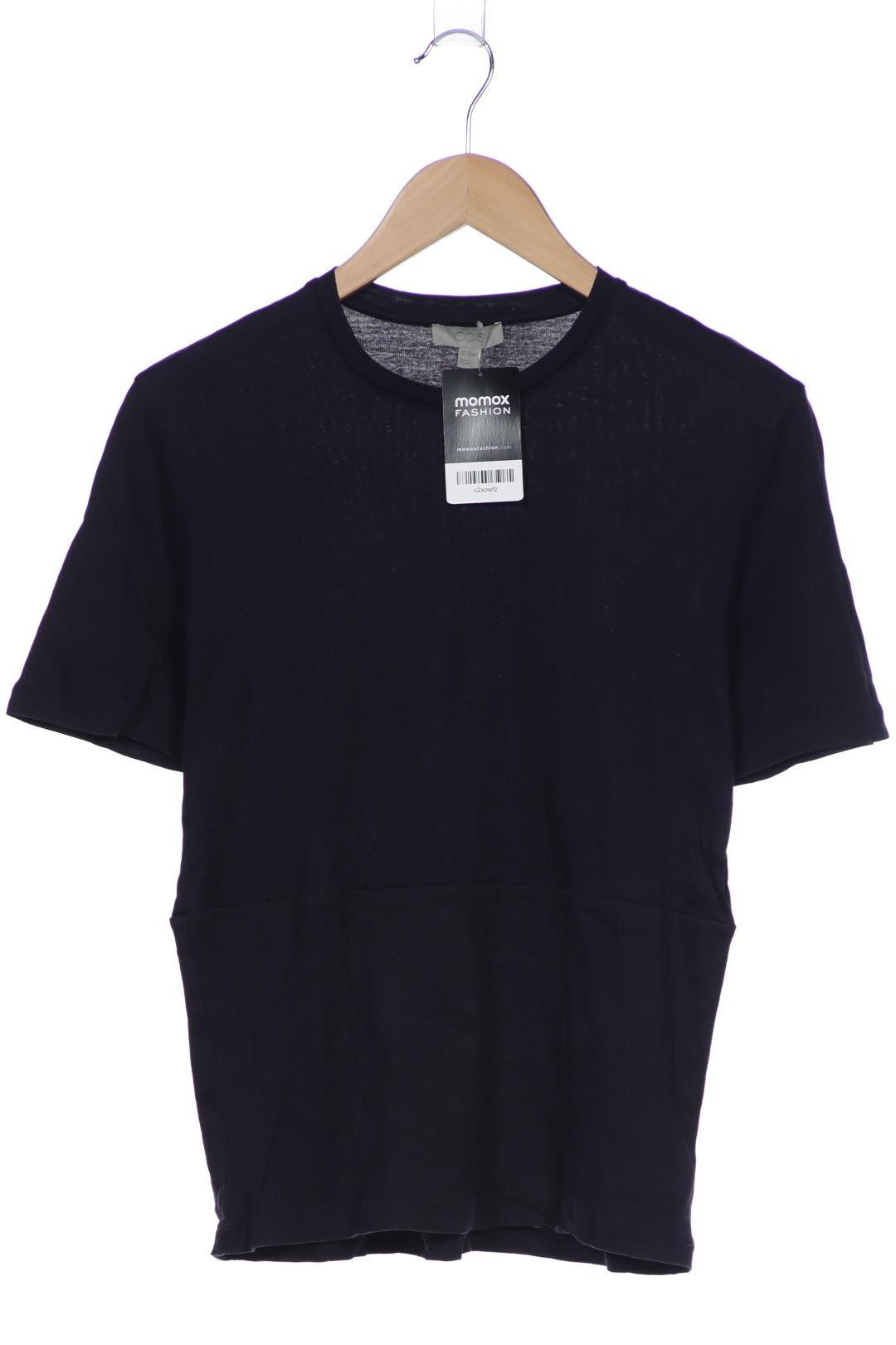 

COS Damen T-Shirt, marineblau, Gr. 34