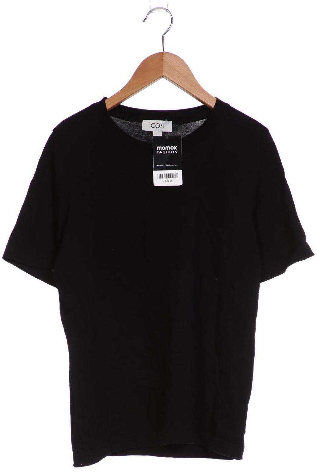 

COS Damen T-Shirt, schwarz, Gr. 36