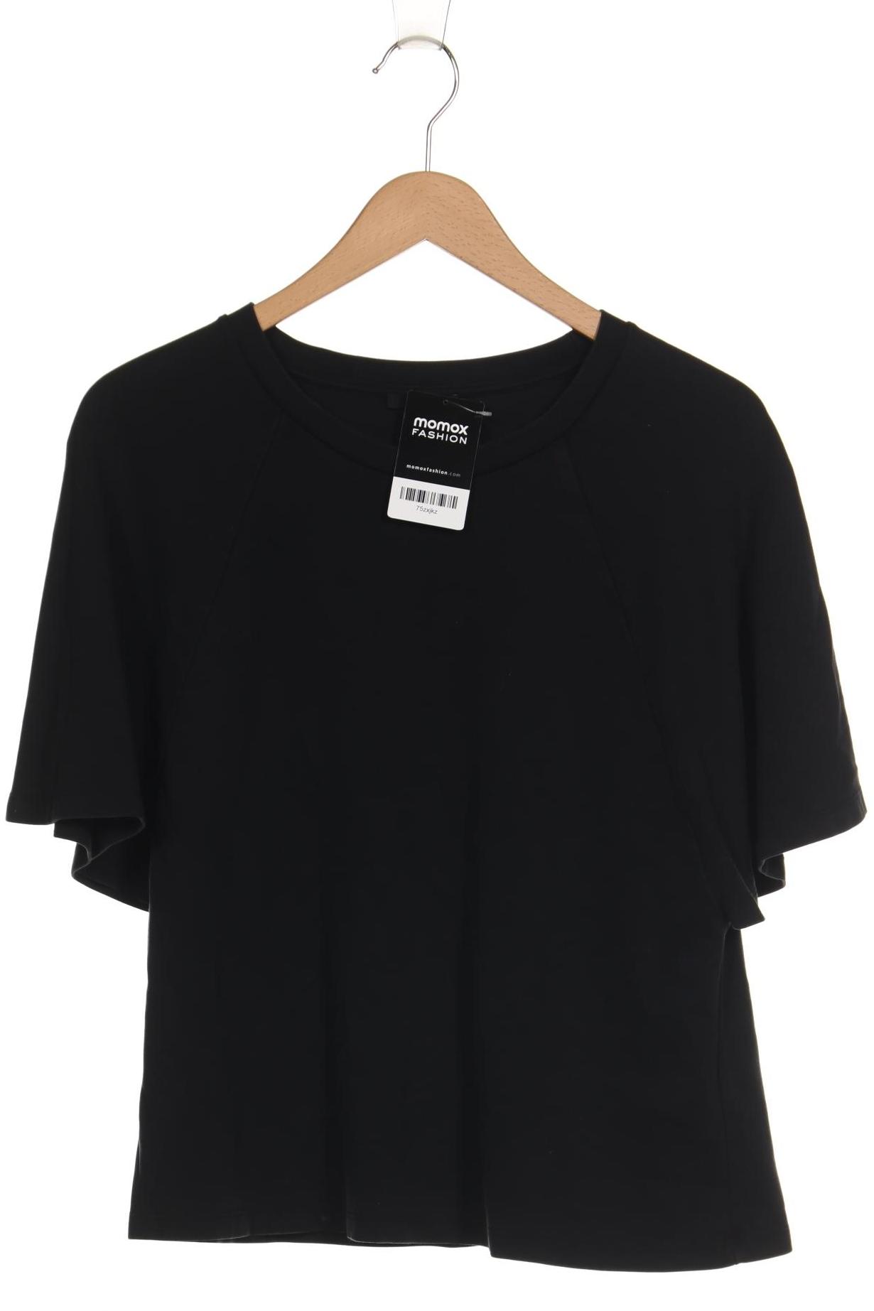 

COS Damen T-Shirt, schwarz, Gr. 38