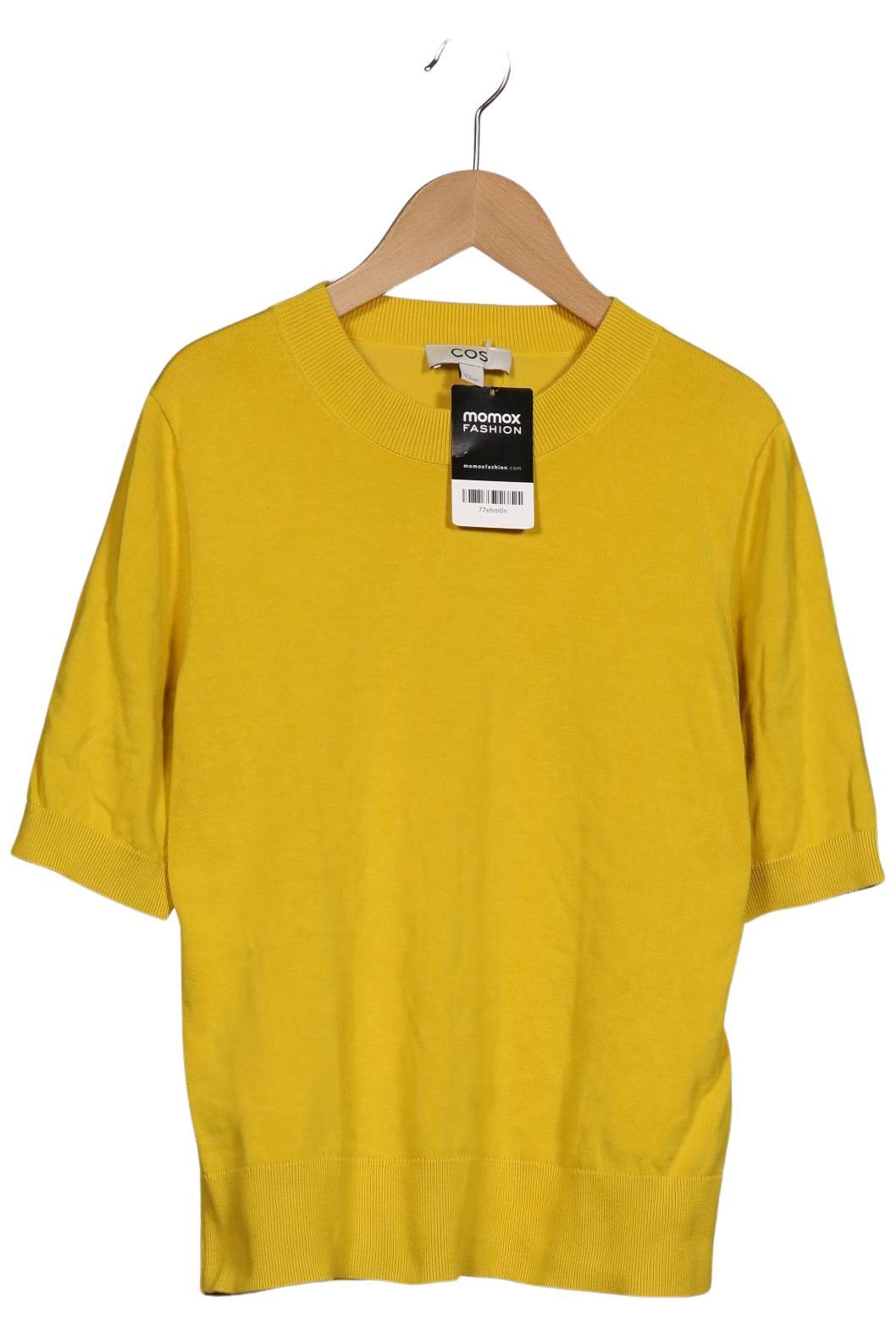 

COS Damen T-Shirt, gelb, Gr. 36