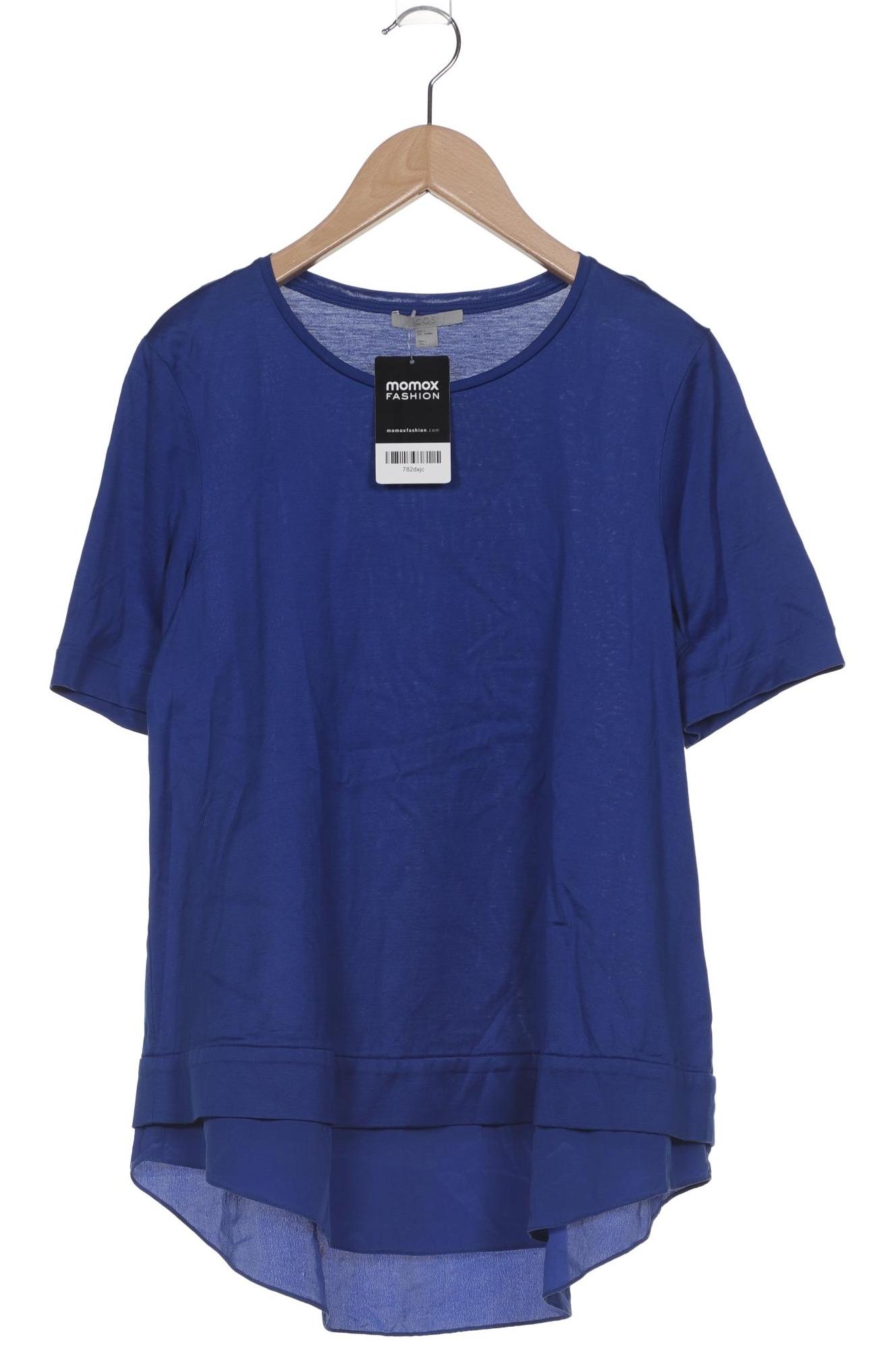 

COS Damen T-Shirt, blau, Gr. 36