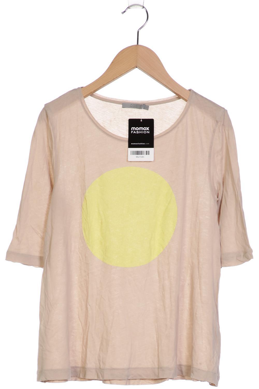 

COS Damen T-Shirt, beige, Gr. 34