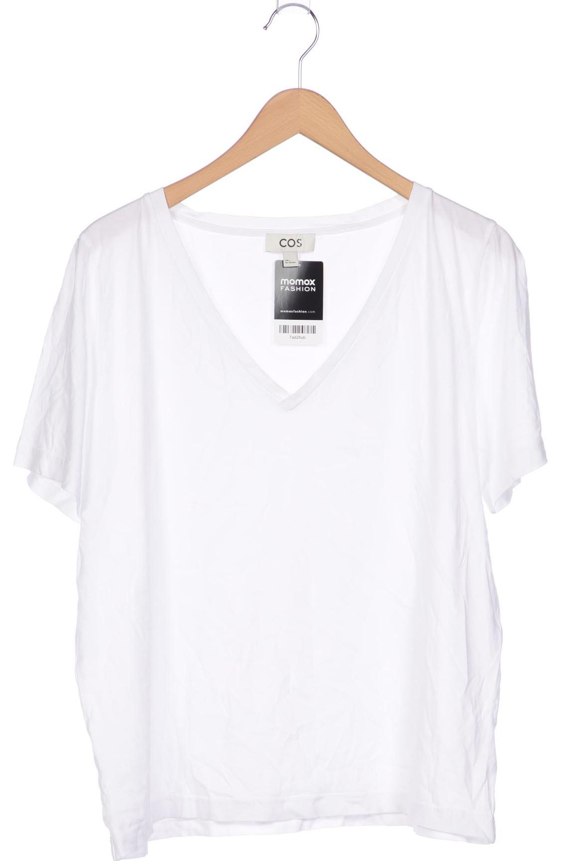 

COS Damen T-Shirt, weiß, Gr. 42