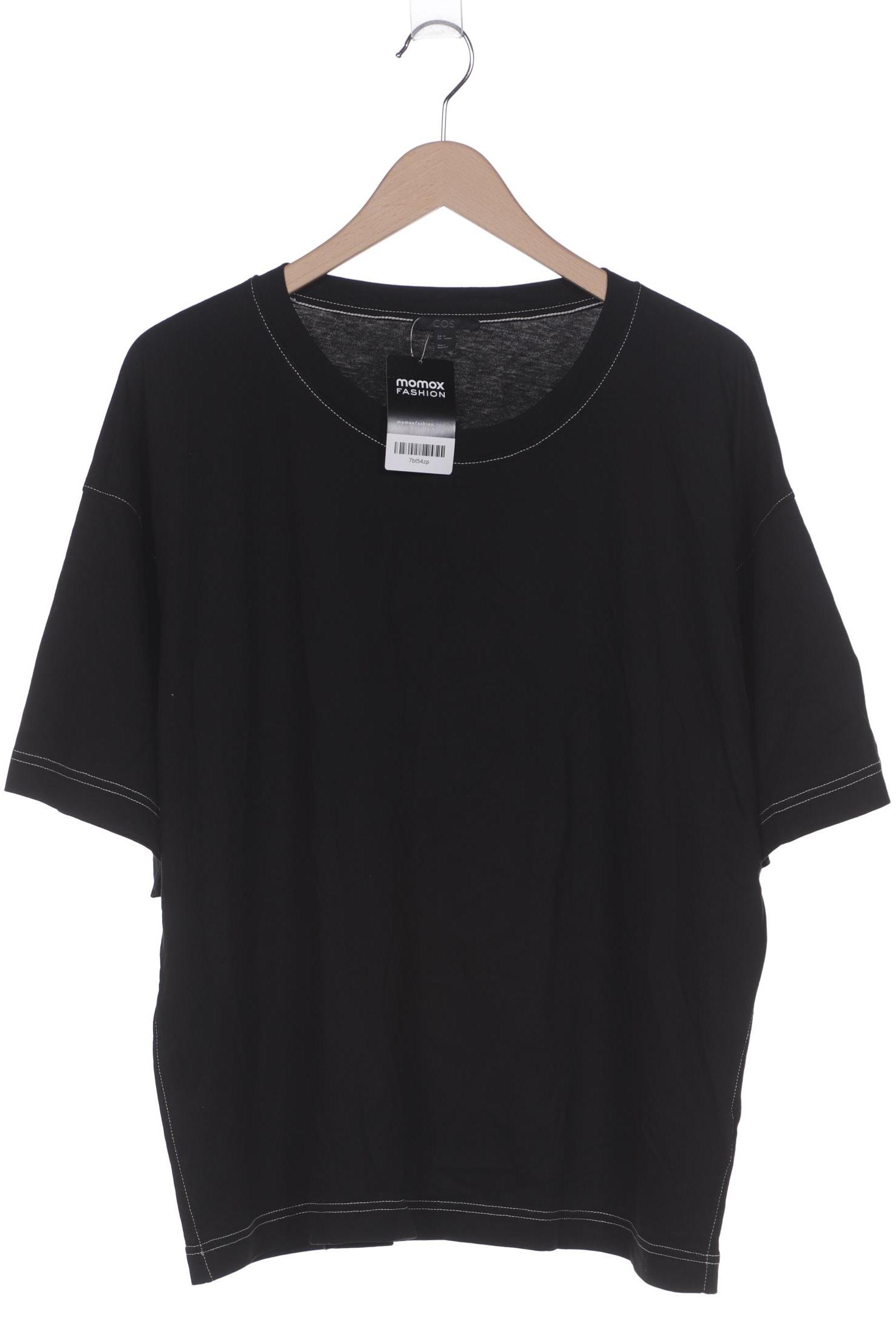 

COS Damen T-Shirt, schwarz, Gr. 38