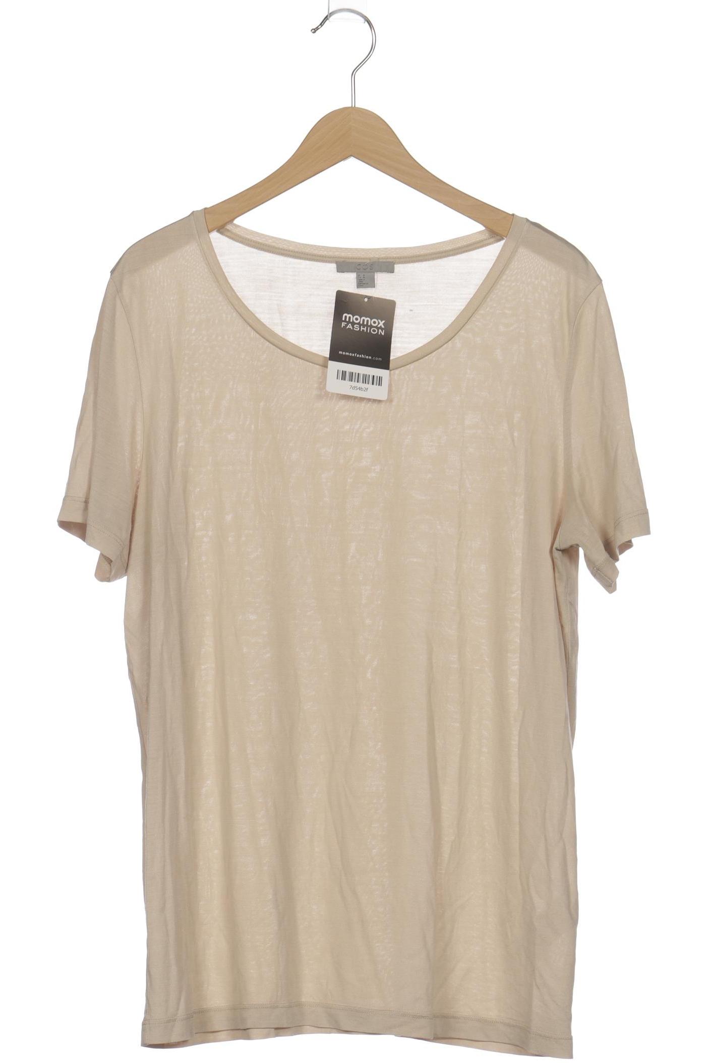 

COS Damen T-Shirt, beige, Gr. 38
