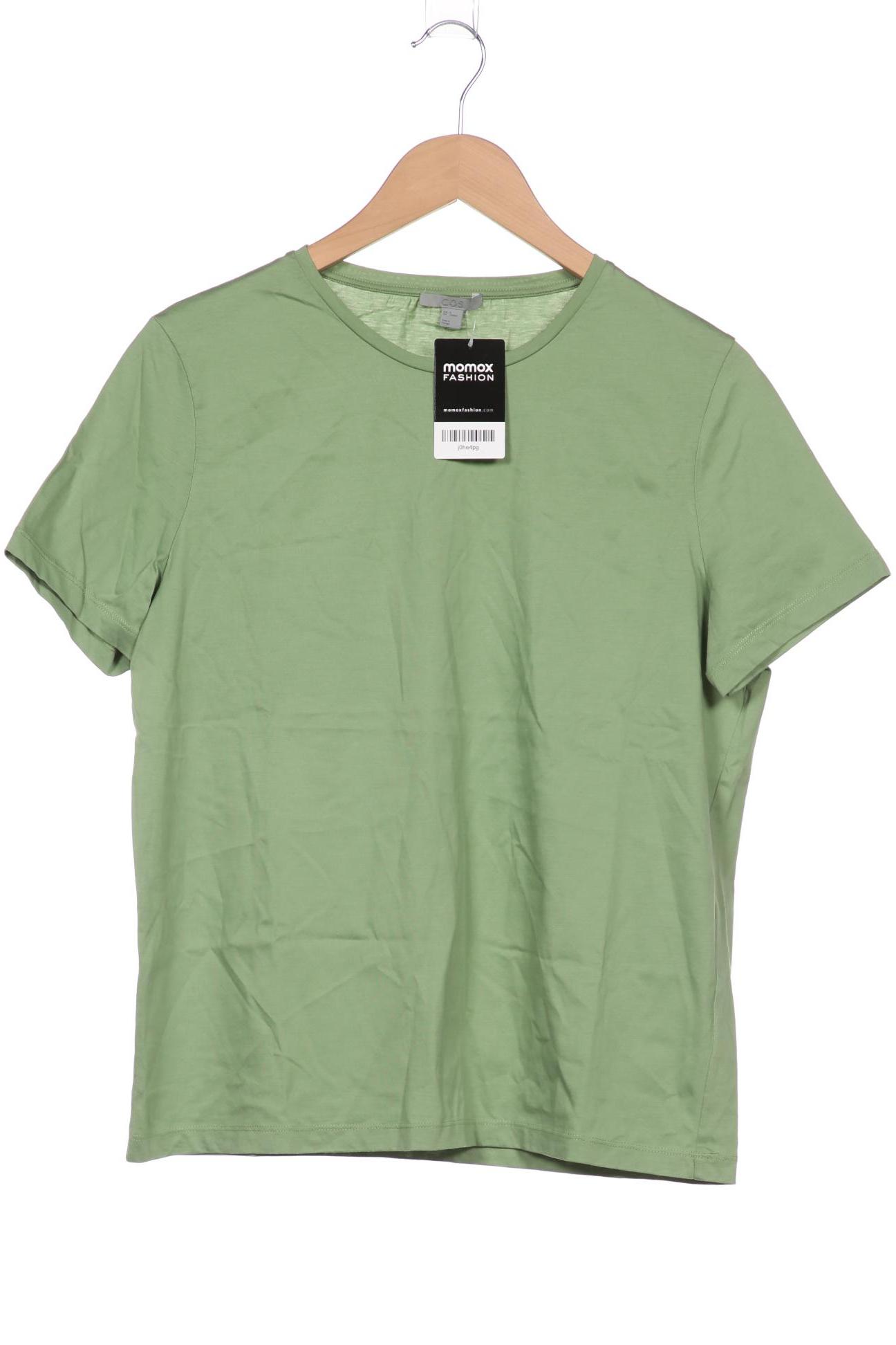 

COS Damen T-Shirt, grün, Gr. 38