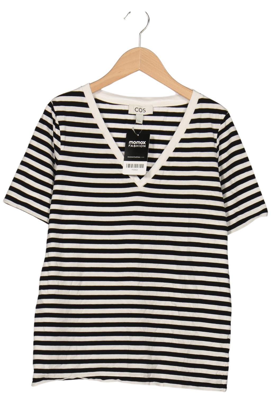 

COS Damen T-Shirt, weiß, Gr. 34