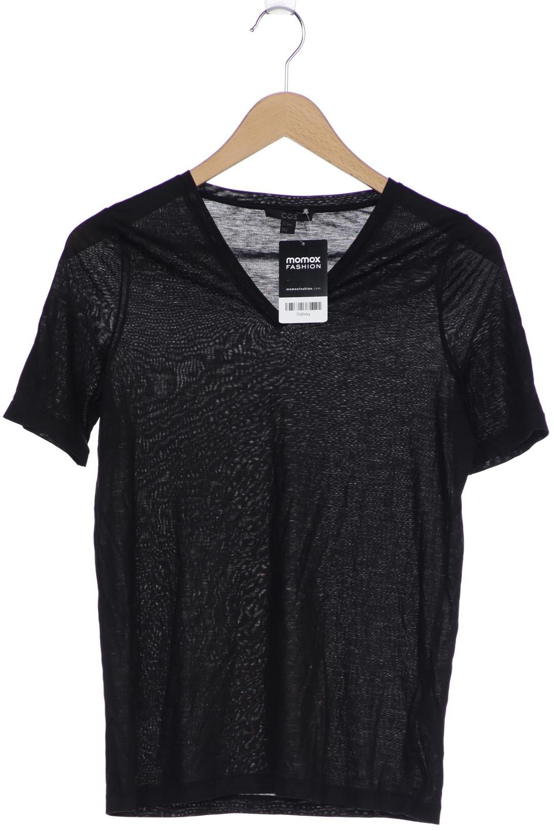

COS Damen T-Shirt, schwarz