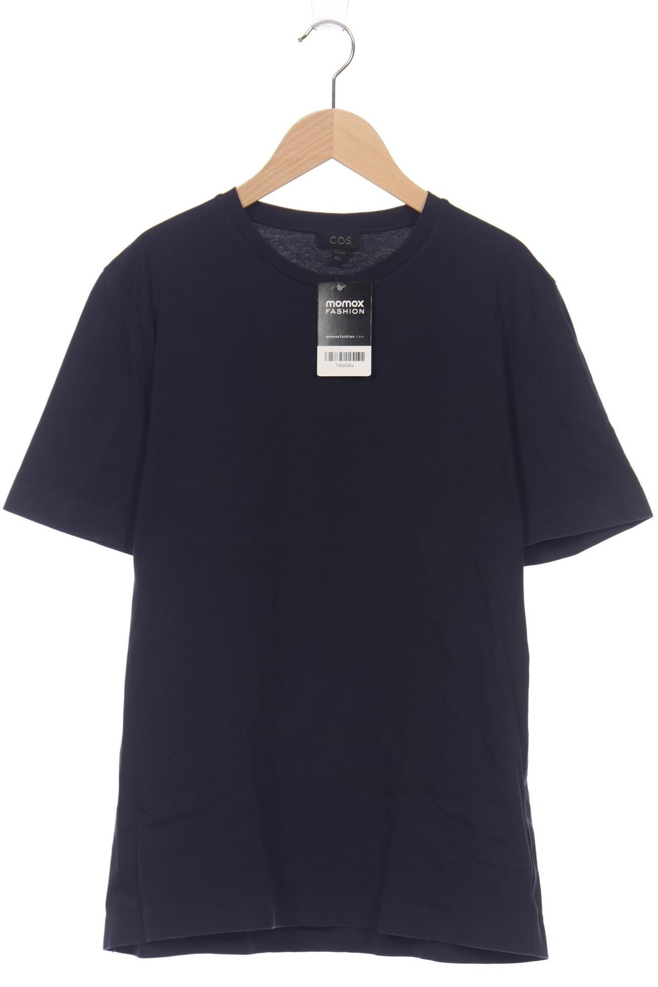 

COS Damen T-Shirt, marineblau, Gr. 36