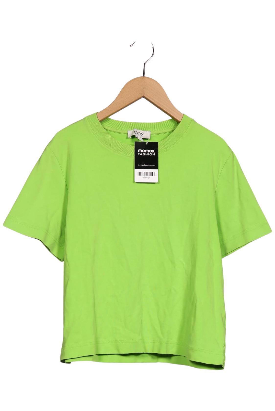 

COS Damen T-Shirt, hellgrün, Gr. 38