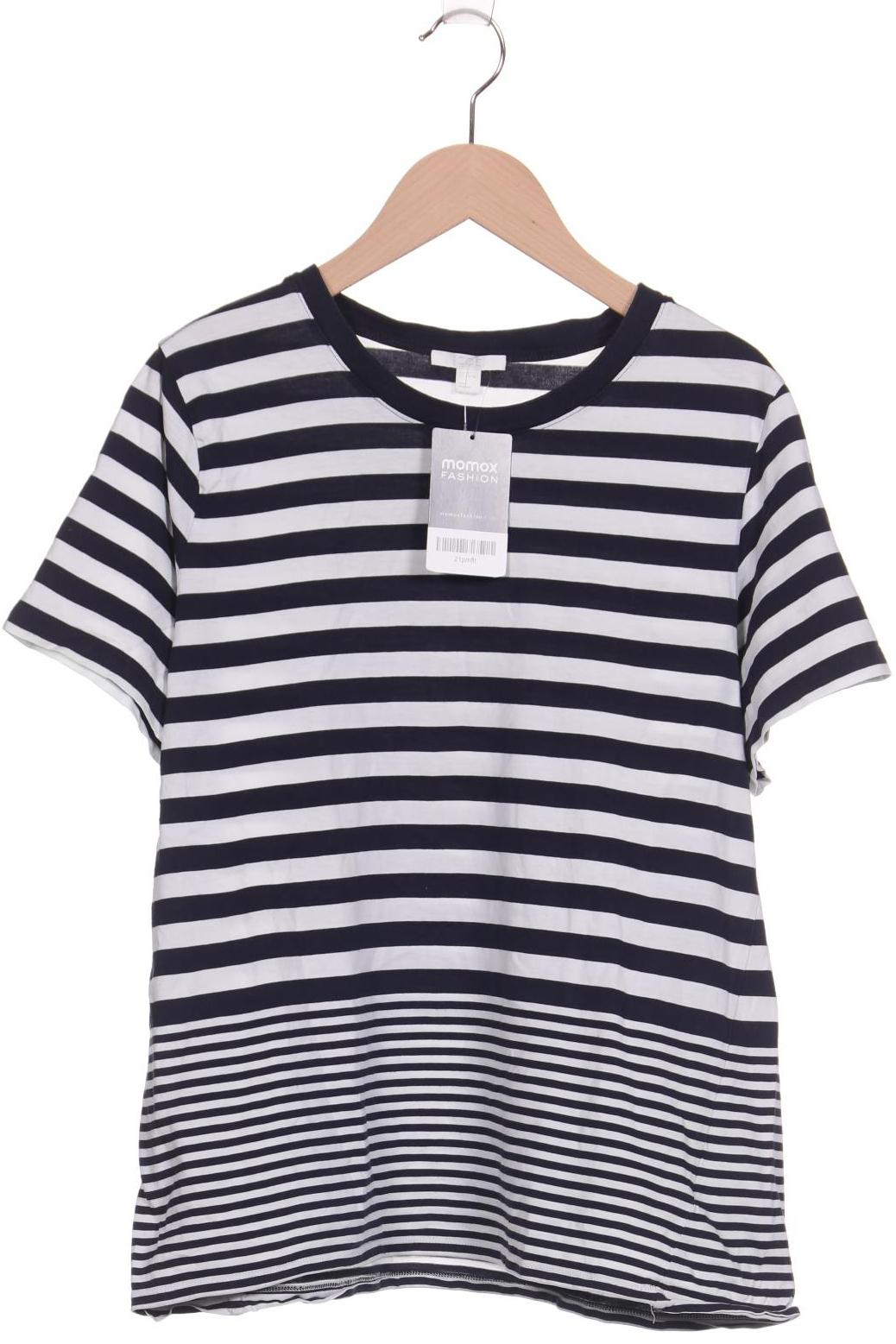 

COS Damen T-Shirt, marineblau, Gr. 38