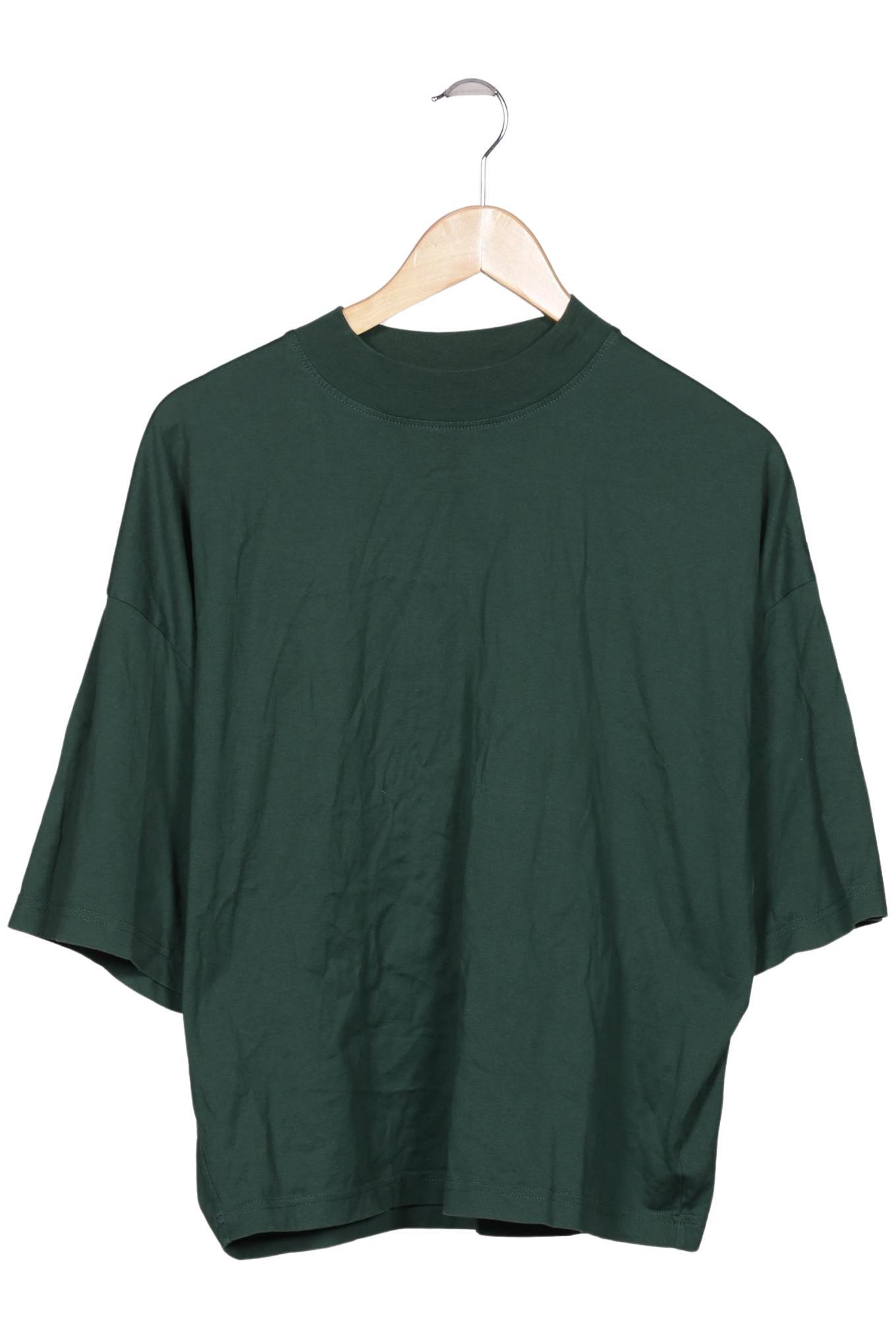 

COS Damen T-Shirt, grün, Gr. 36