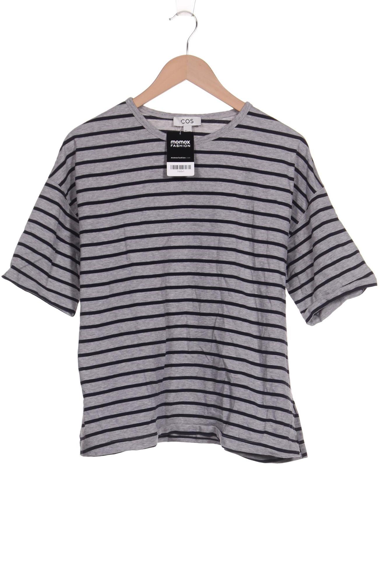 

COS Damen T-Shirt, grau, Gr. 42