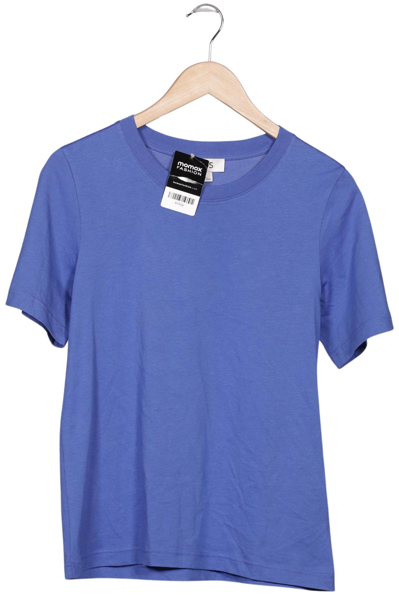 

COS Damen T-Shirt, blau, Gr. 36