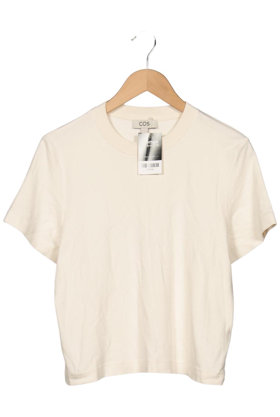 

COS Damen T-Shirt, cremeweiß, Gr. 38