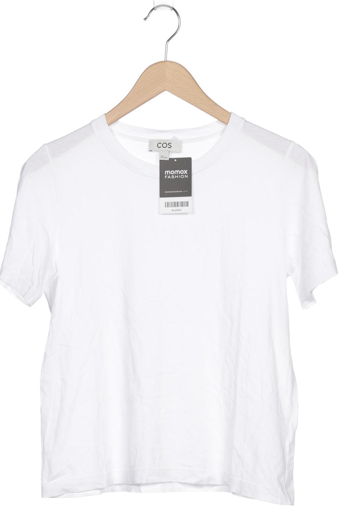 

COS Damen T-Shirt, weiß, Gr. 36