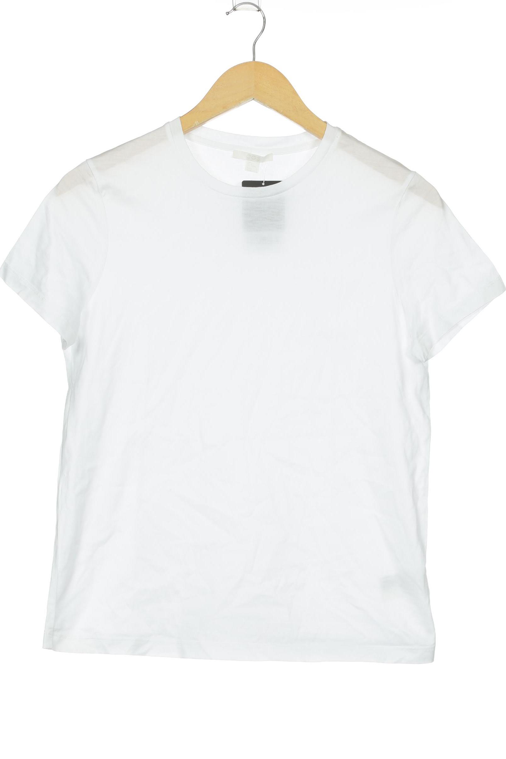 

COS Damen T-Shirt, weiß, Gr. 36