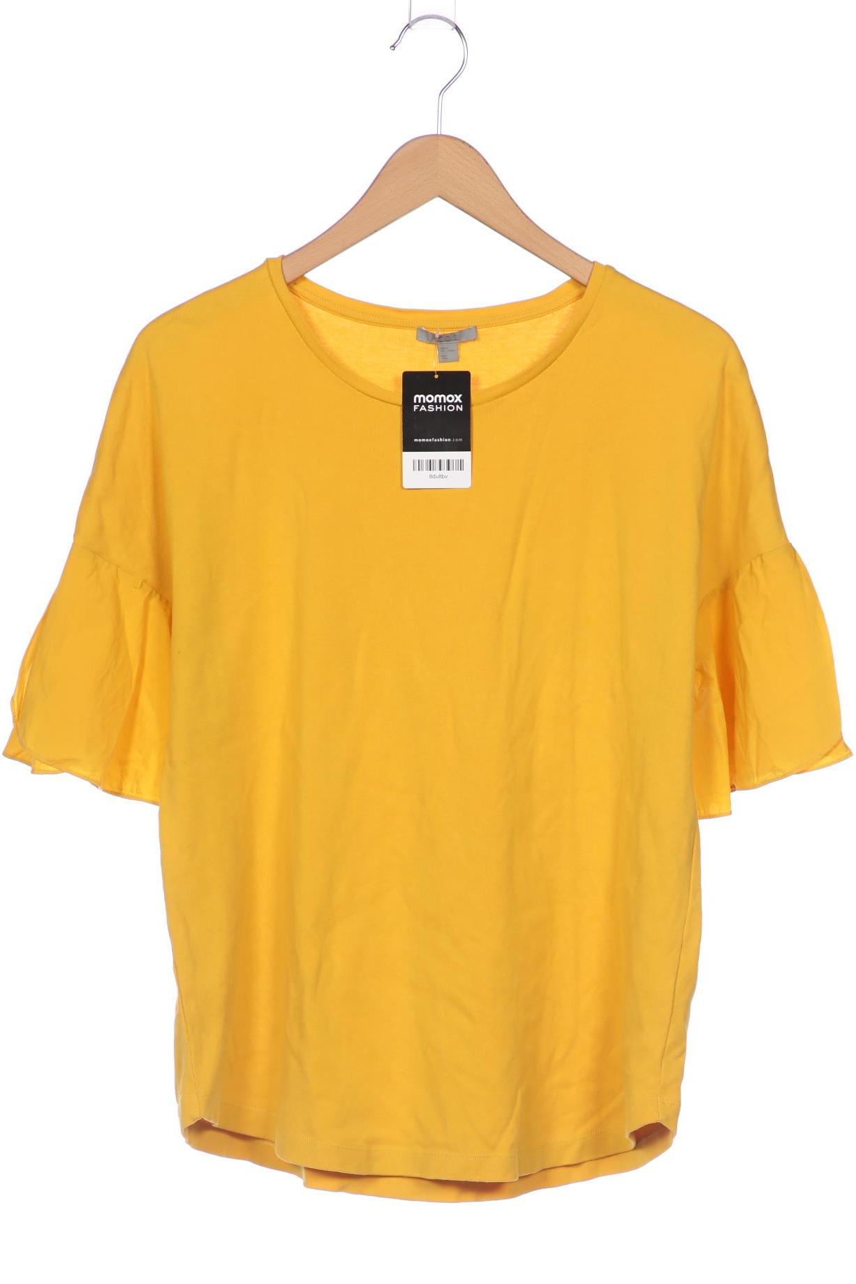 

COS Damen T-Shirt, gelb, Gr. 38