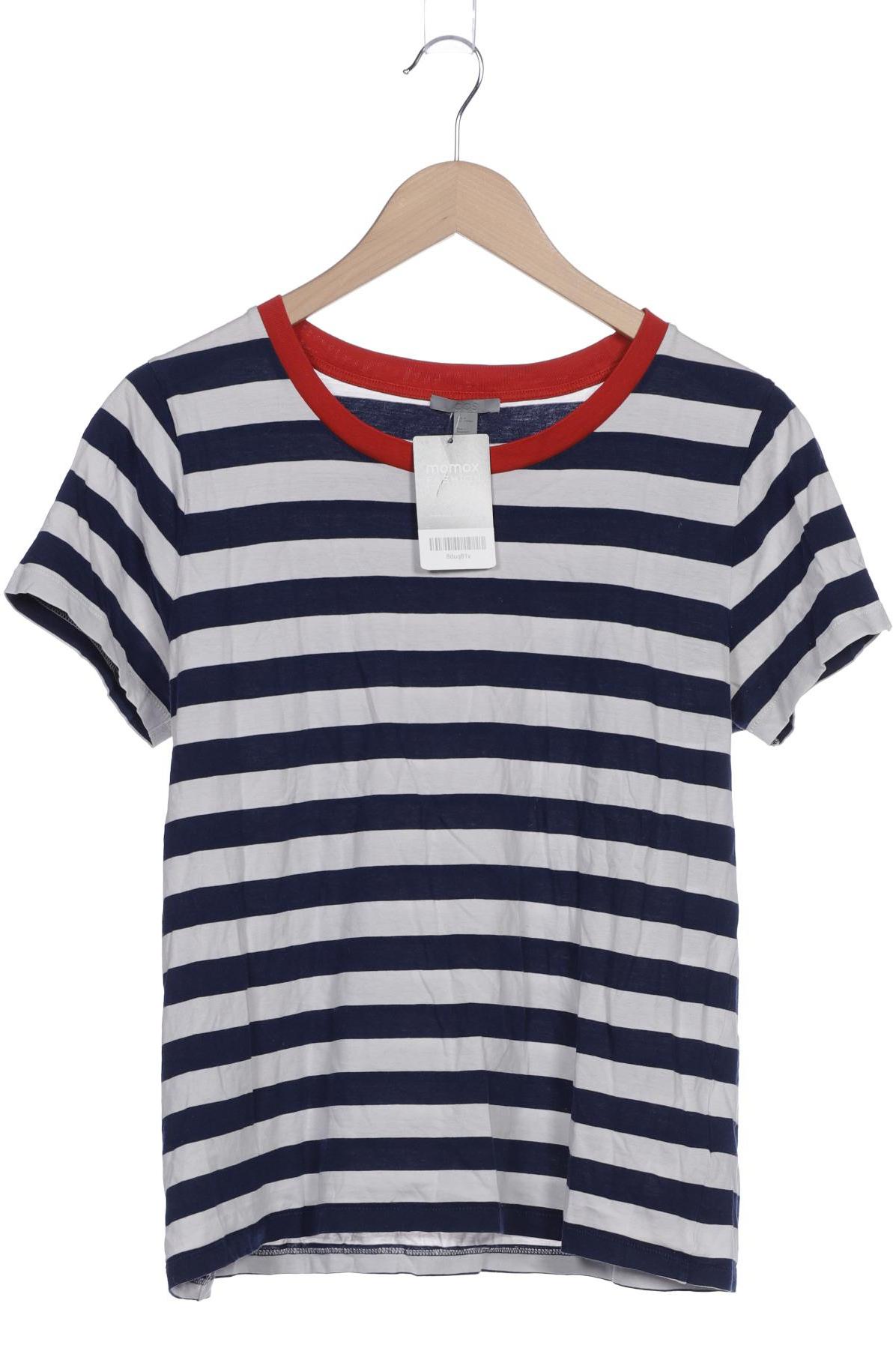 

COS Damen T-Shirt, marineblau, Gr. 38