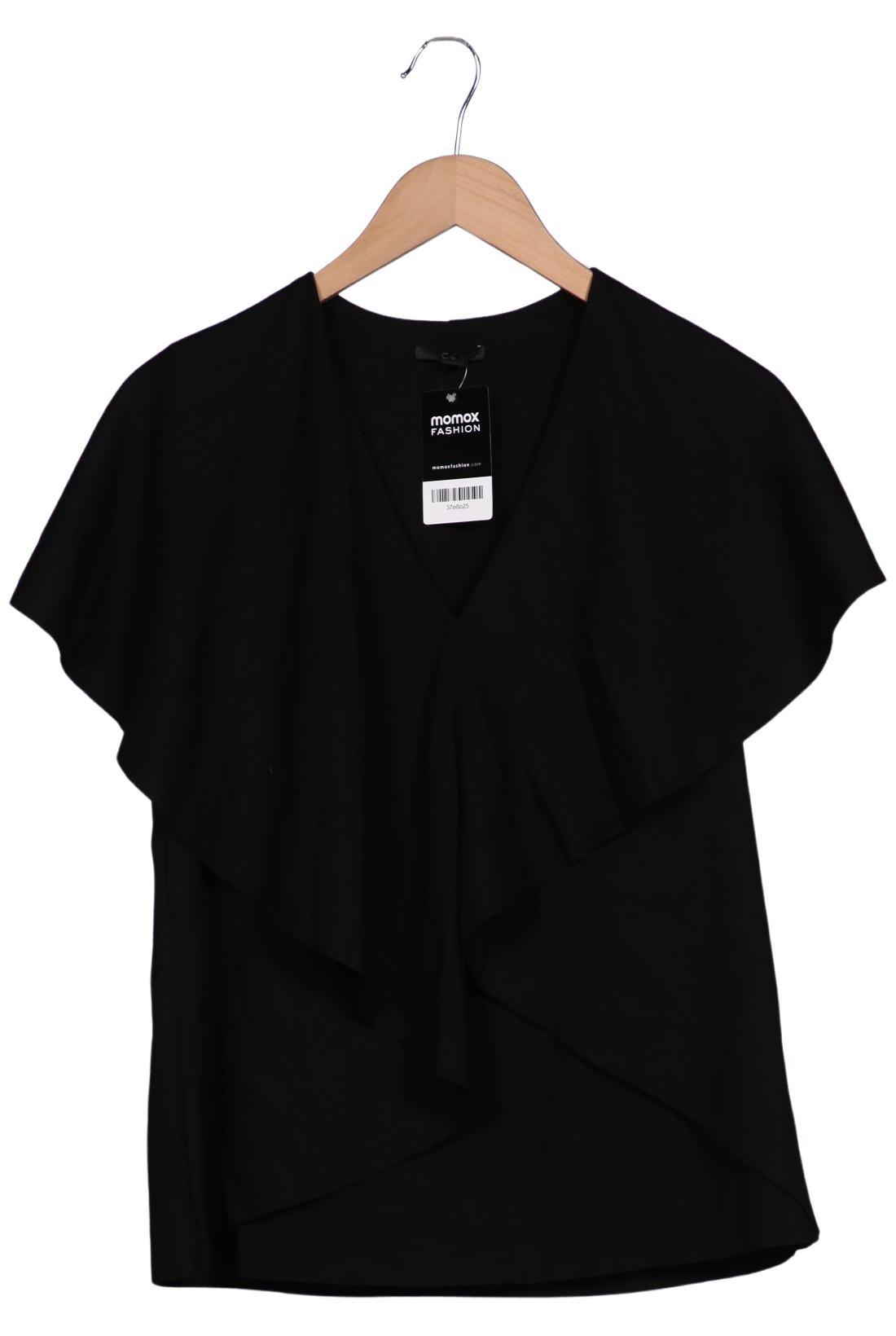 

COS Damen T-Shirt, schwarz, Gr. 36