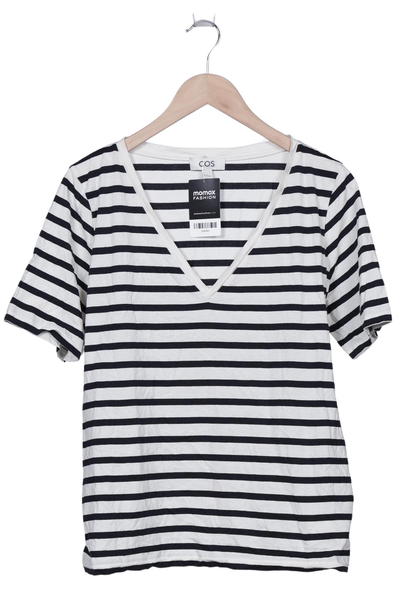 

COS Damen T-Shirt, schwarz, Gr. 38