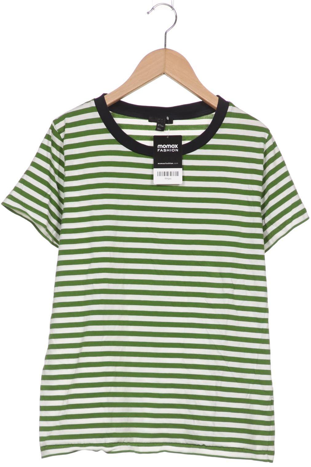 

COS Damen T-Shirt, grün, Gr. 38
